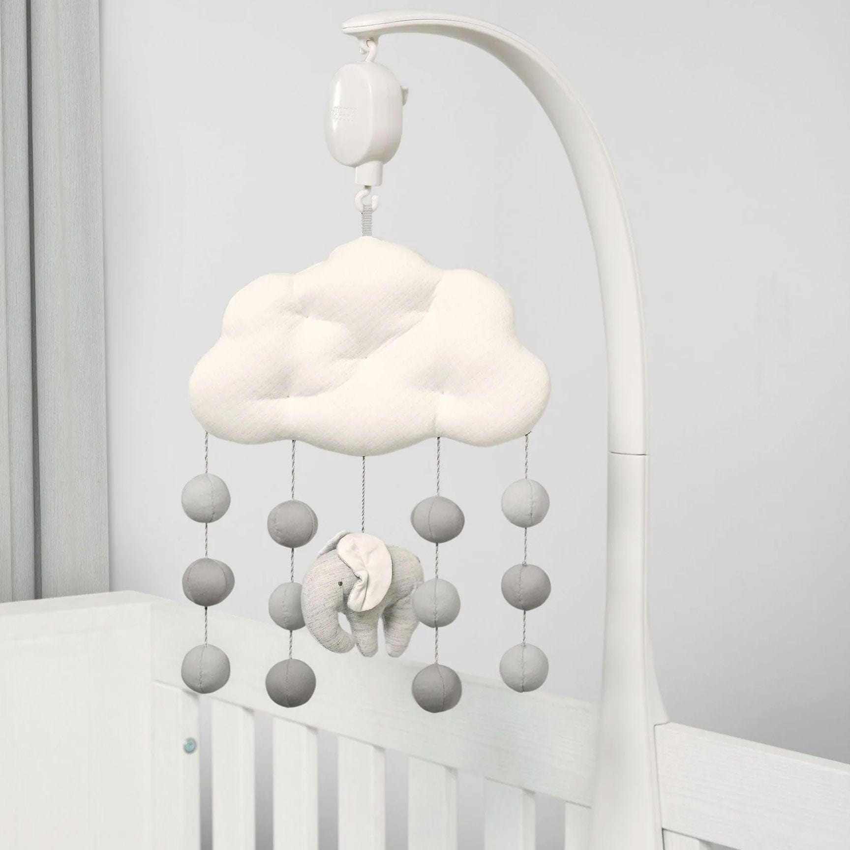 Mamas & Papas musical mobiles Mamas & Papas Welcome to the World Cot Musical Mobile - Elephant 7560WW201