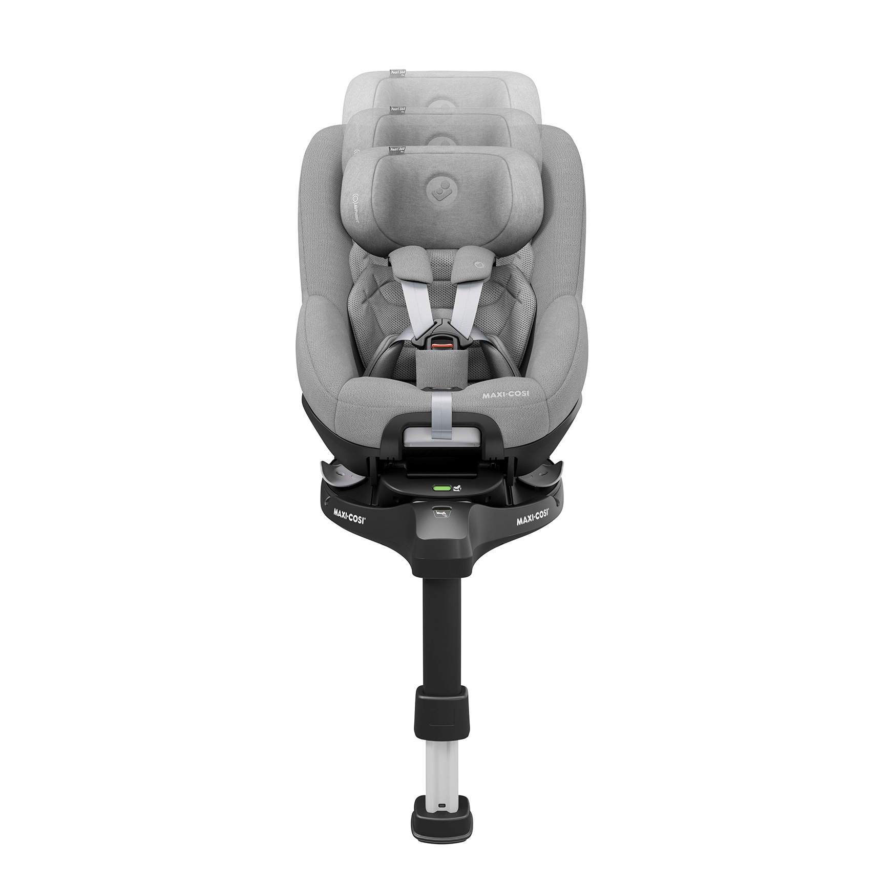 Maxi-Cosi baby car seats Maxi-Cosi Pearl 360 Pro & FamilyFix 360 Pro - Authentic Grey 8053510110-1