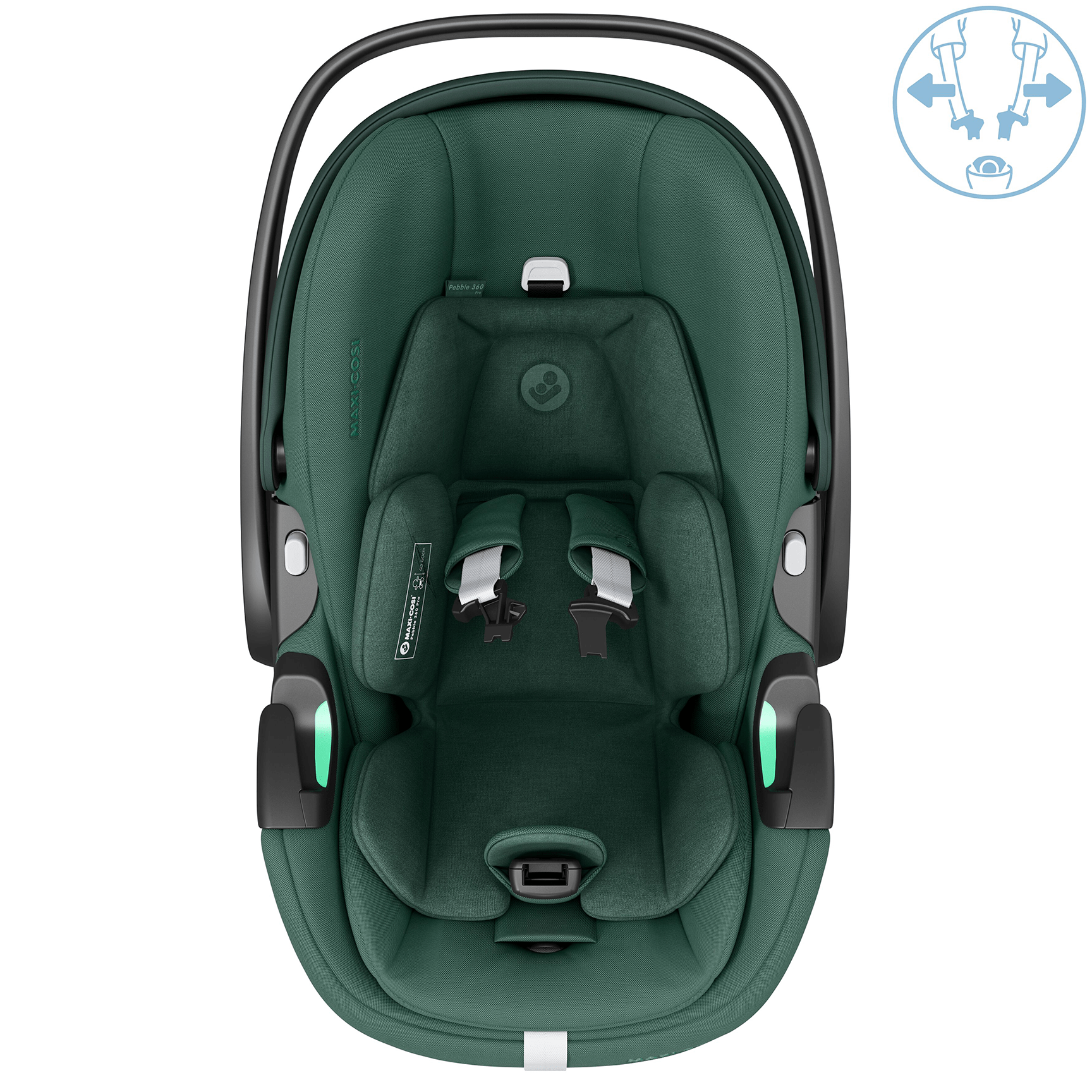 Maxi-Cosi baby car seats Maxi-Cosi Pebble 360 Pro & Familyfix 360 Pro - Essential Green KF54800000