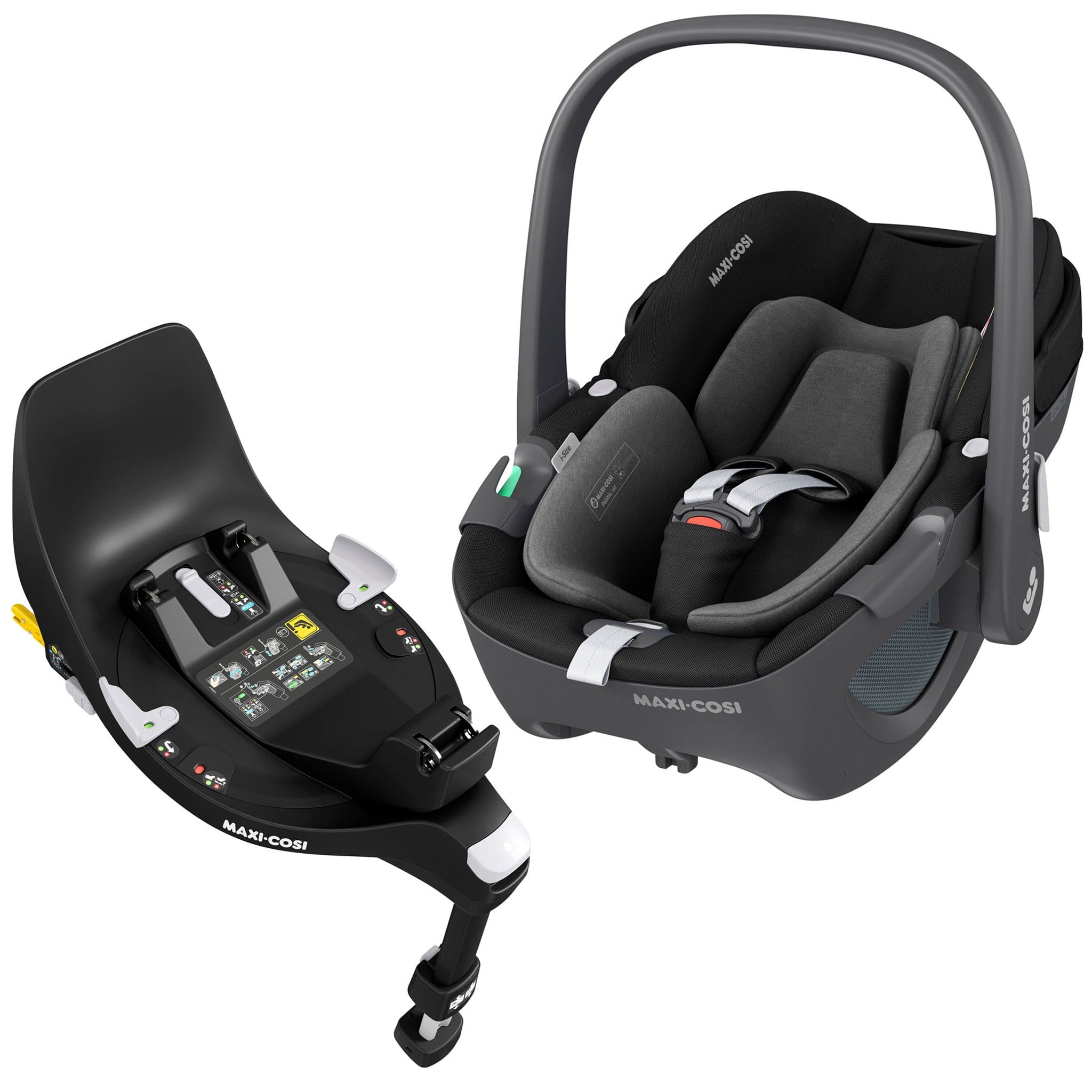 Maxi-Cosi i-Size car seats Maxi Cosi Pebble 360 & Family Fix 360 Base Bundle Essential Black 8336-ESS-BLK