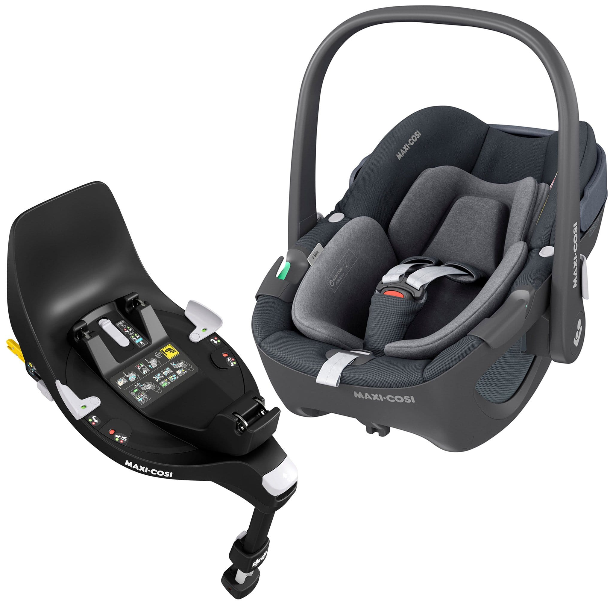 Maxi-Cosi i-Size car seats Maxi Cosi Pebble 360 & Family Fix 360 Base Bundle Essential Graphite 8337-ESS-GRA