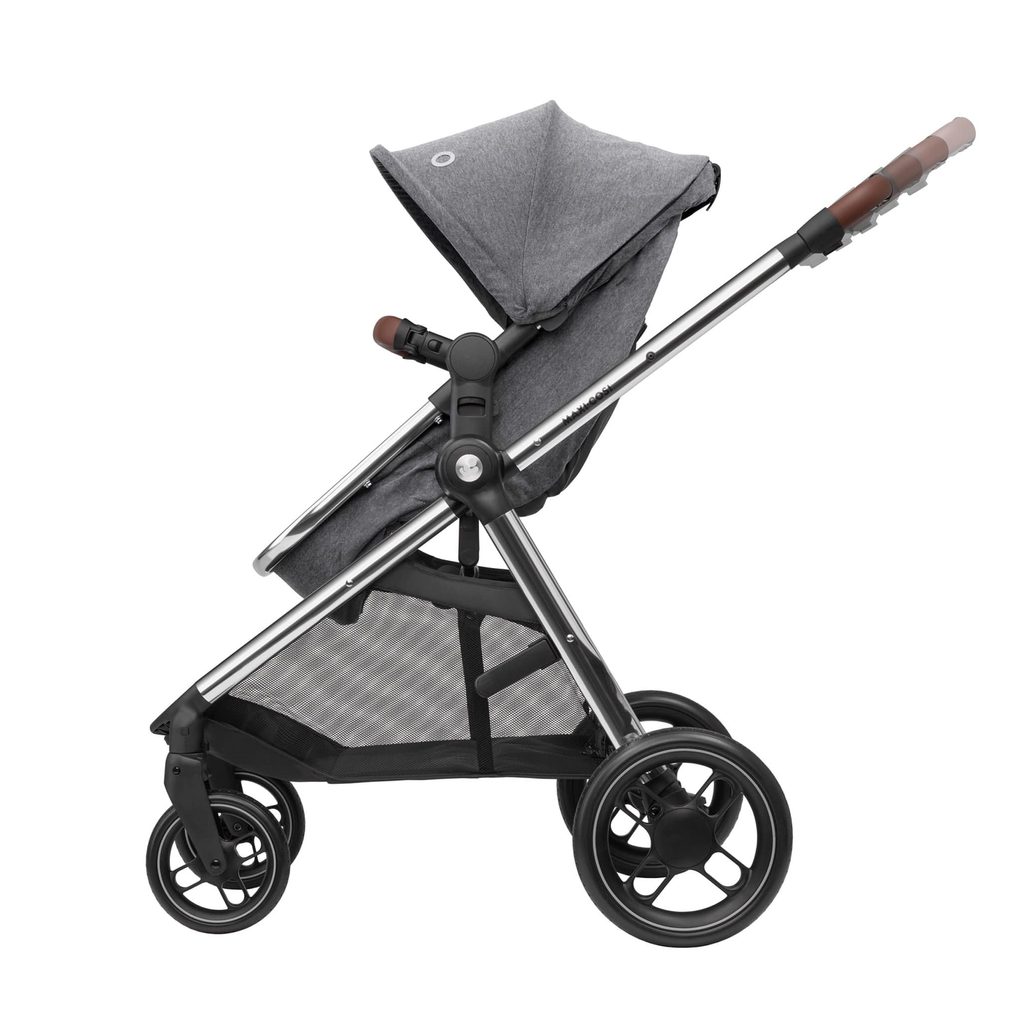 Maxi-Cosi travel systems Maxi-Cosi Zelia Luxe with Cabriofix i-Size Travel System in Twillic Grey 11075-TWI-GRY