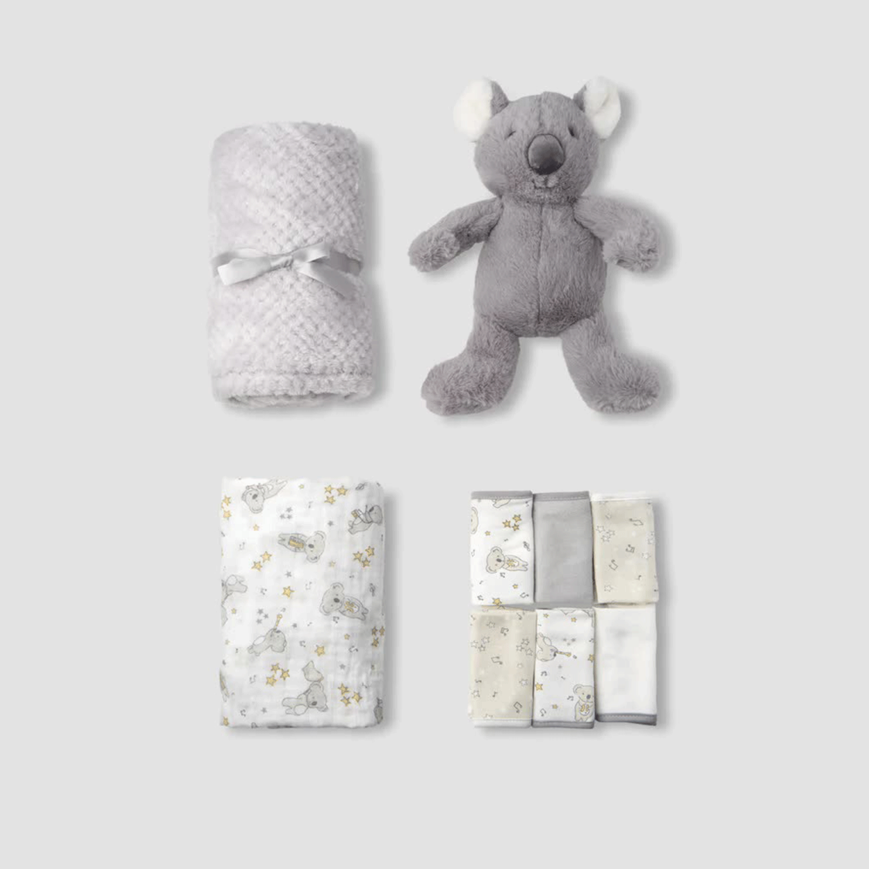 Nattou soft animals Little Bamboo Boxed Gift Set Cheeky Koala 22-41-008