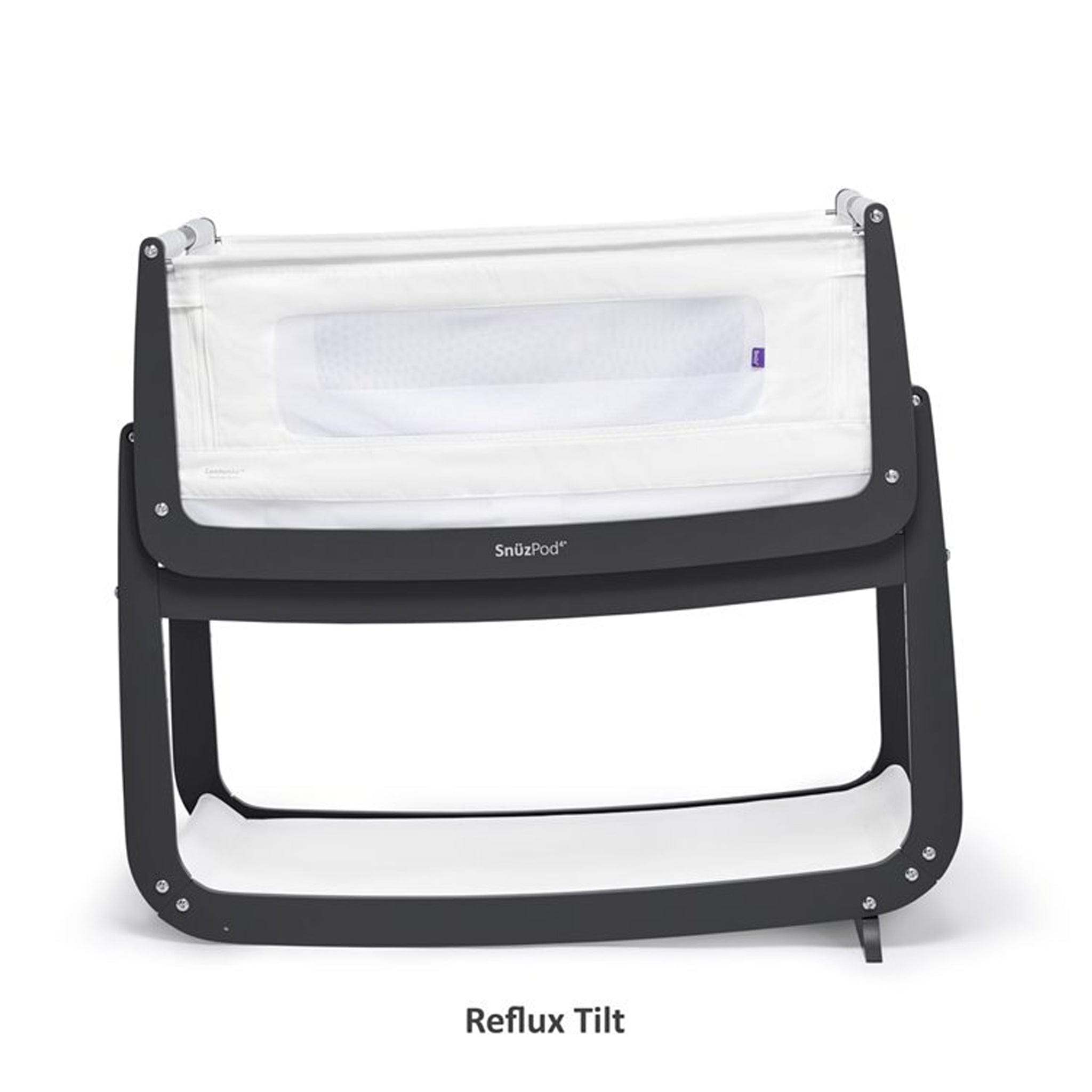 SnuzPod cribs SnüzPod 4 Bedside Crib Slate FN014E