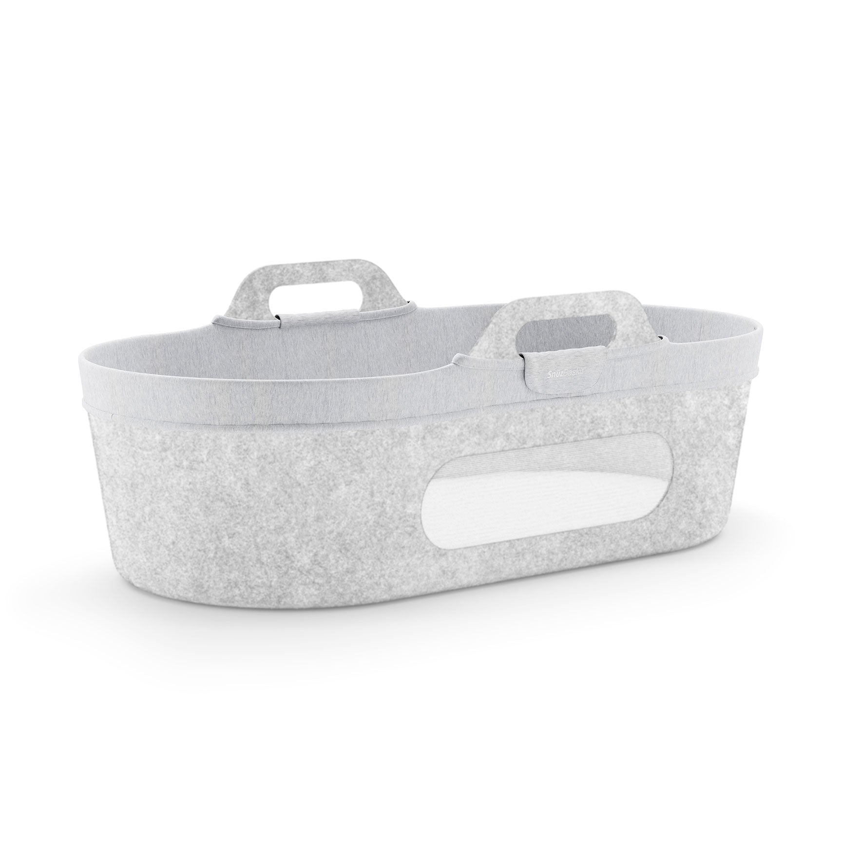 SnuzPod moses baskets SnüzPod Moses Baskit Liner - Light Grey Marl AC030B