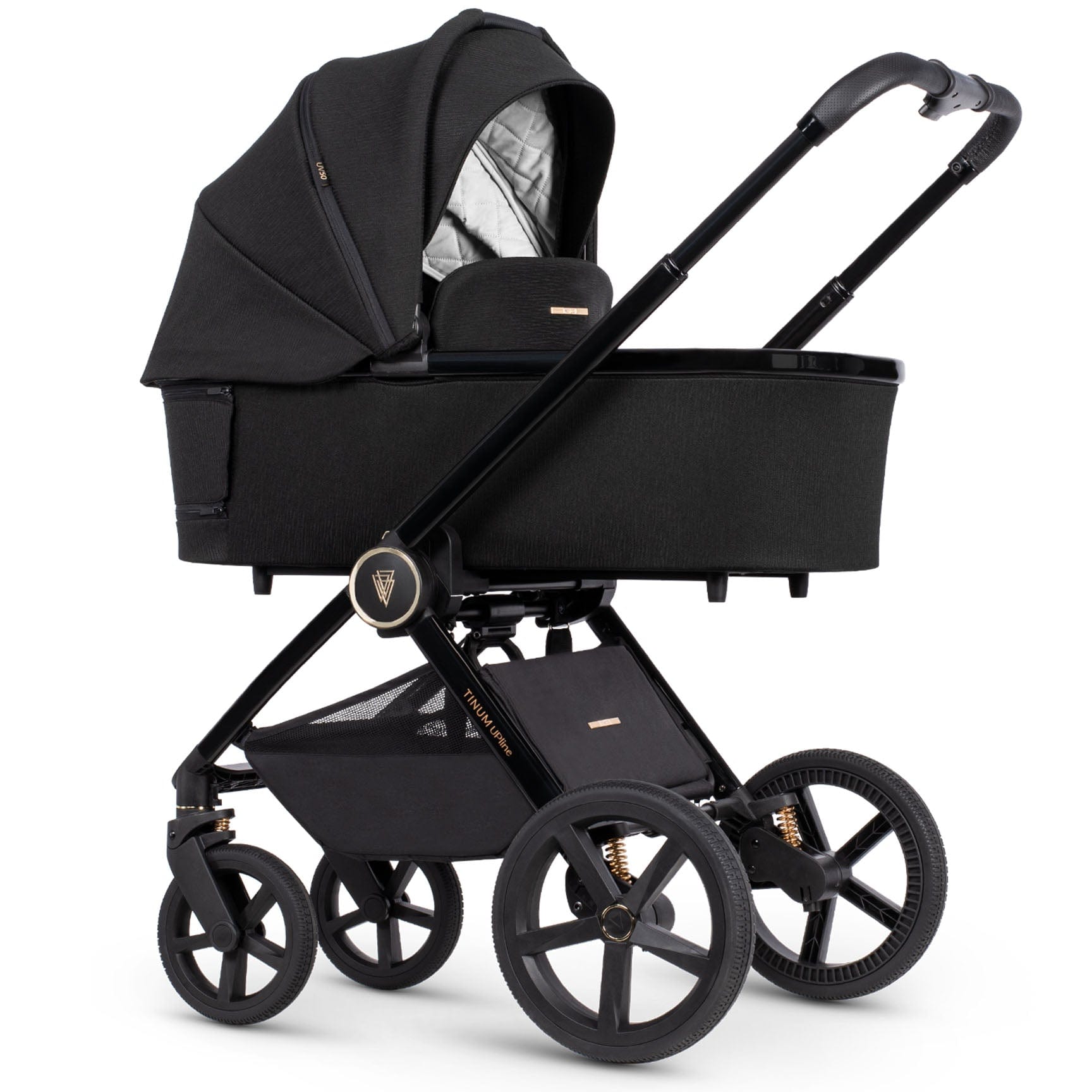 Venicci baby prams Tinum Upline 3in1 - All Black CSTINUMUPLINE_ALLBLACK