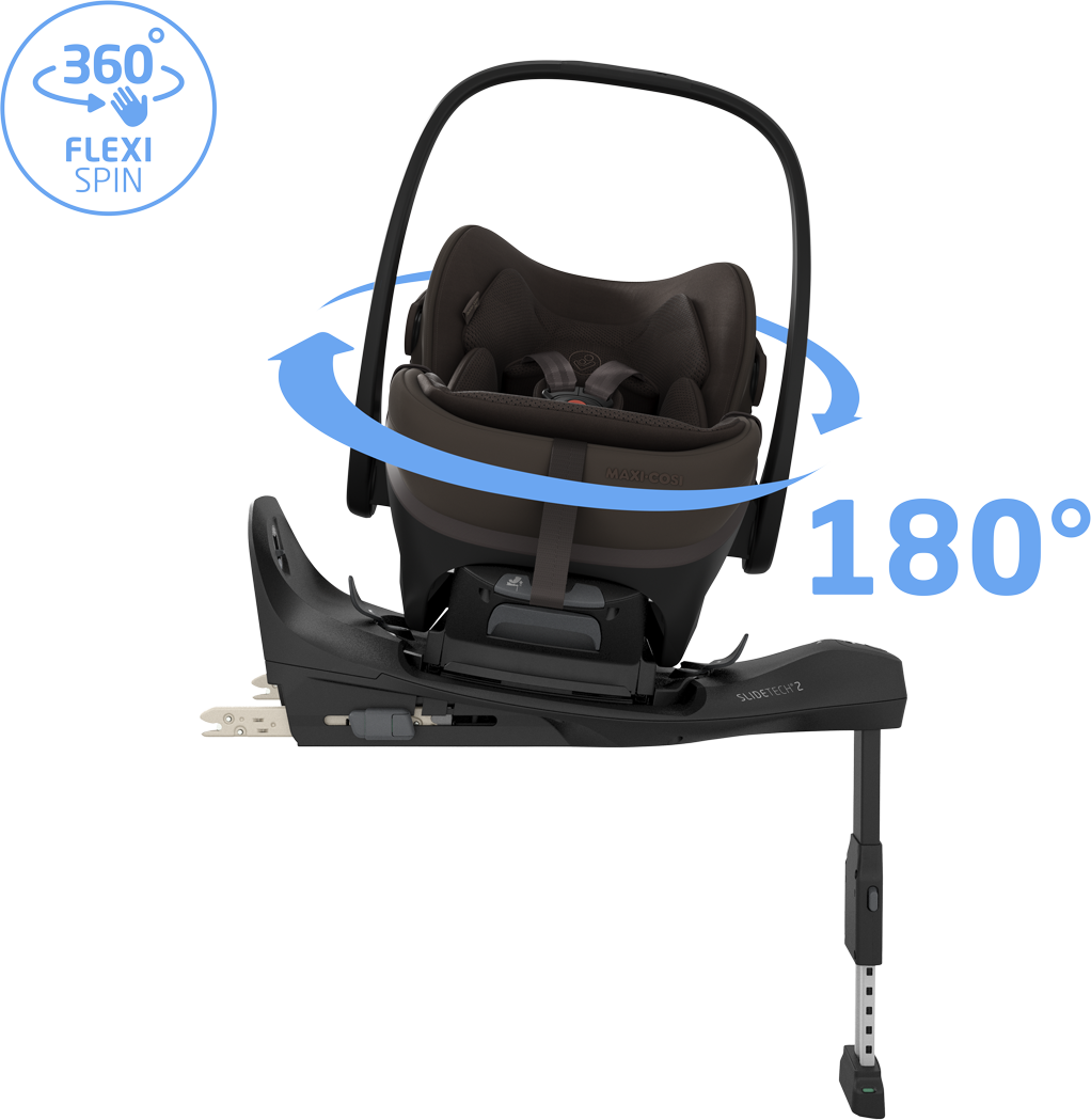 Maxi-Cosi Slide Pro Family Bundle - Espresso Brown/ Truffle