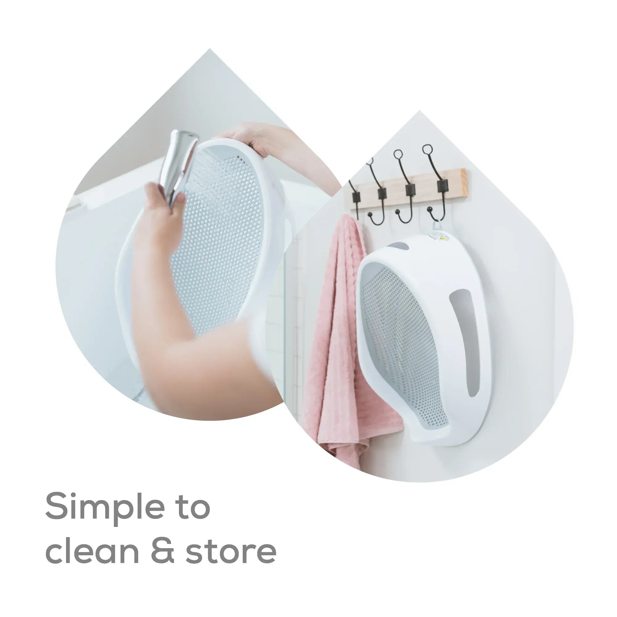 Angelcare baby bathing Angelcare Soft Touch Bath Support - Aqua AC3000