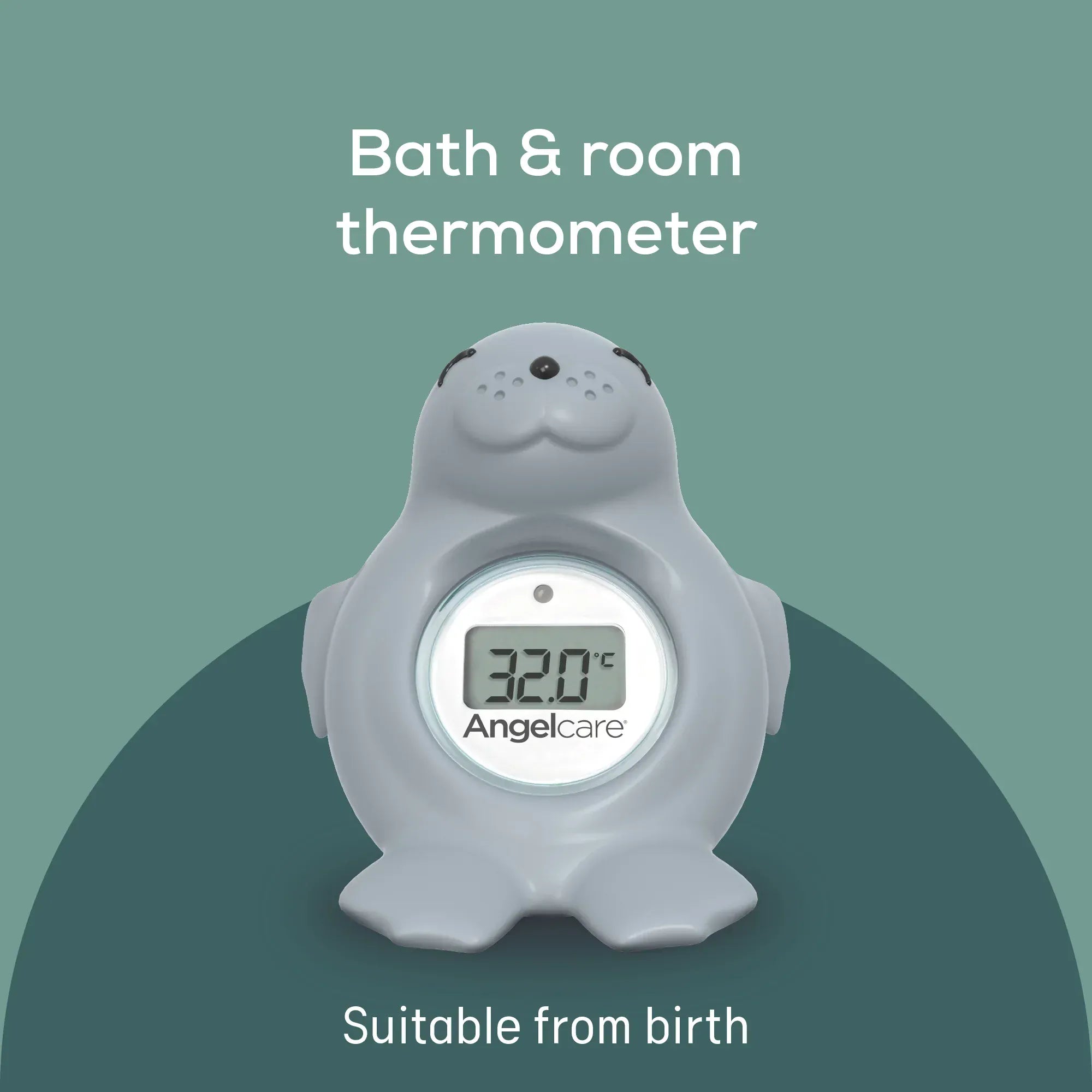Angelcare room thermometers Angelcare Seal Thermometer in Grey AC8000