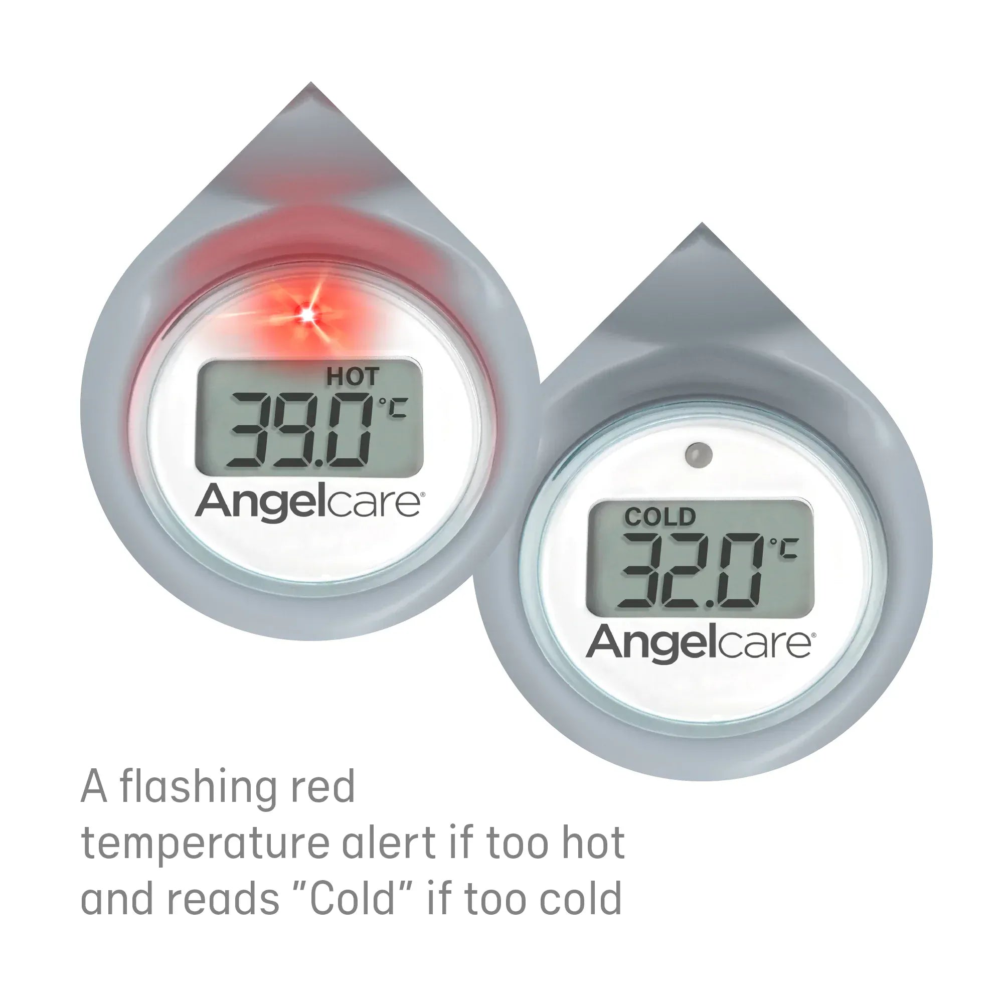 Angelcare room thermometers Angelcare Seal Thermometer in Grey AC8000