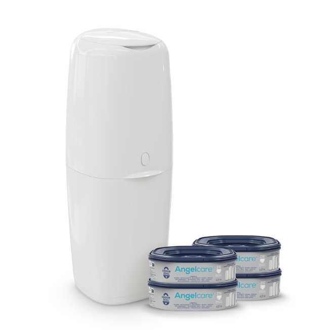 Angelcare room thermometers Angelcare XL Nappy Bin - White AD8000XL-4R