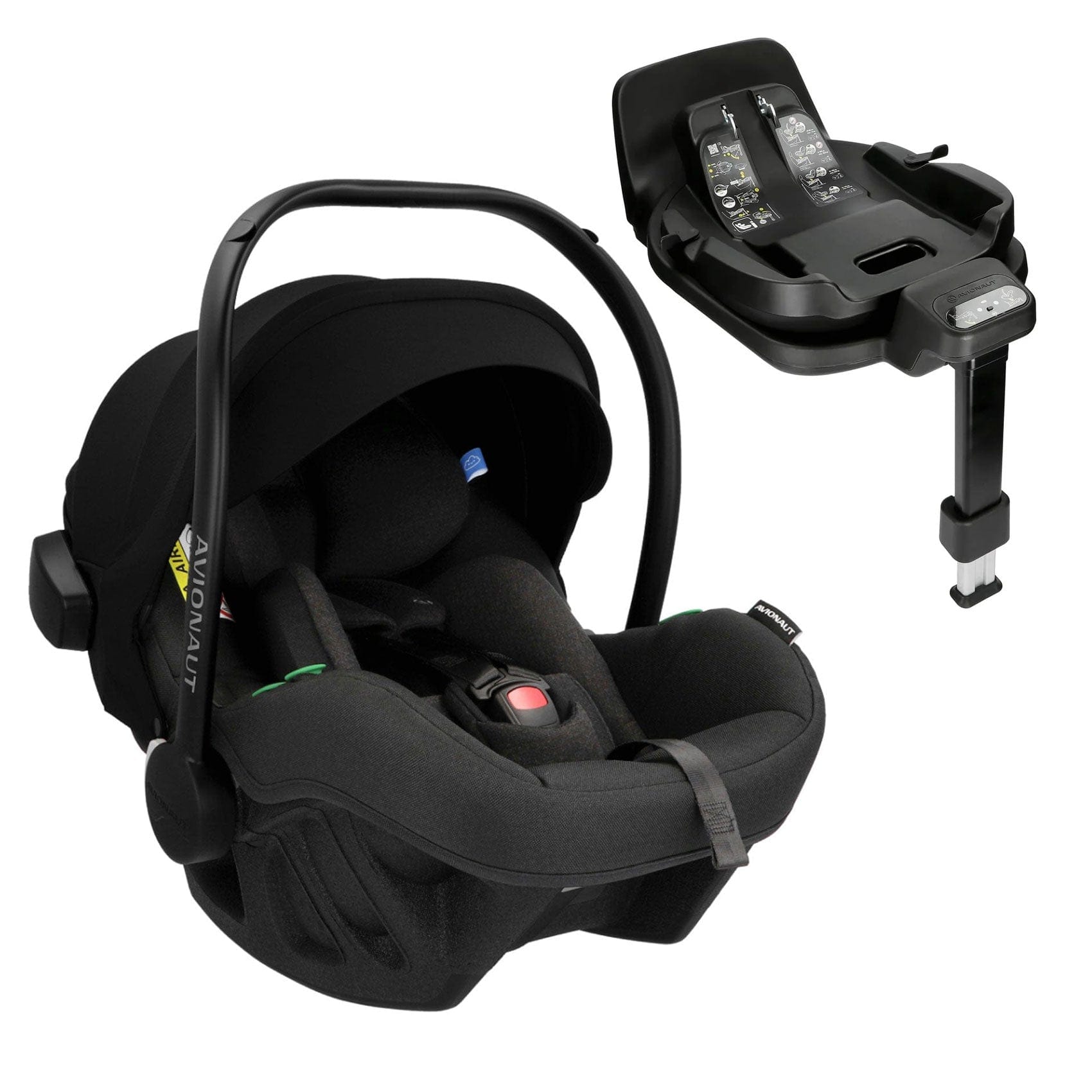 Avionaut Baby Car Seats Avionaut Pixel Pro 2.0 C Car Seat & IQ Orbit Base - Black 17183-BLK