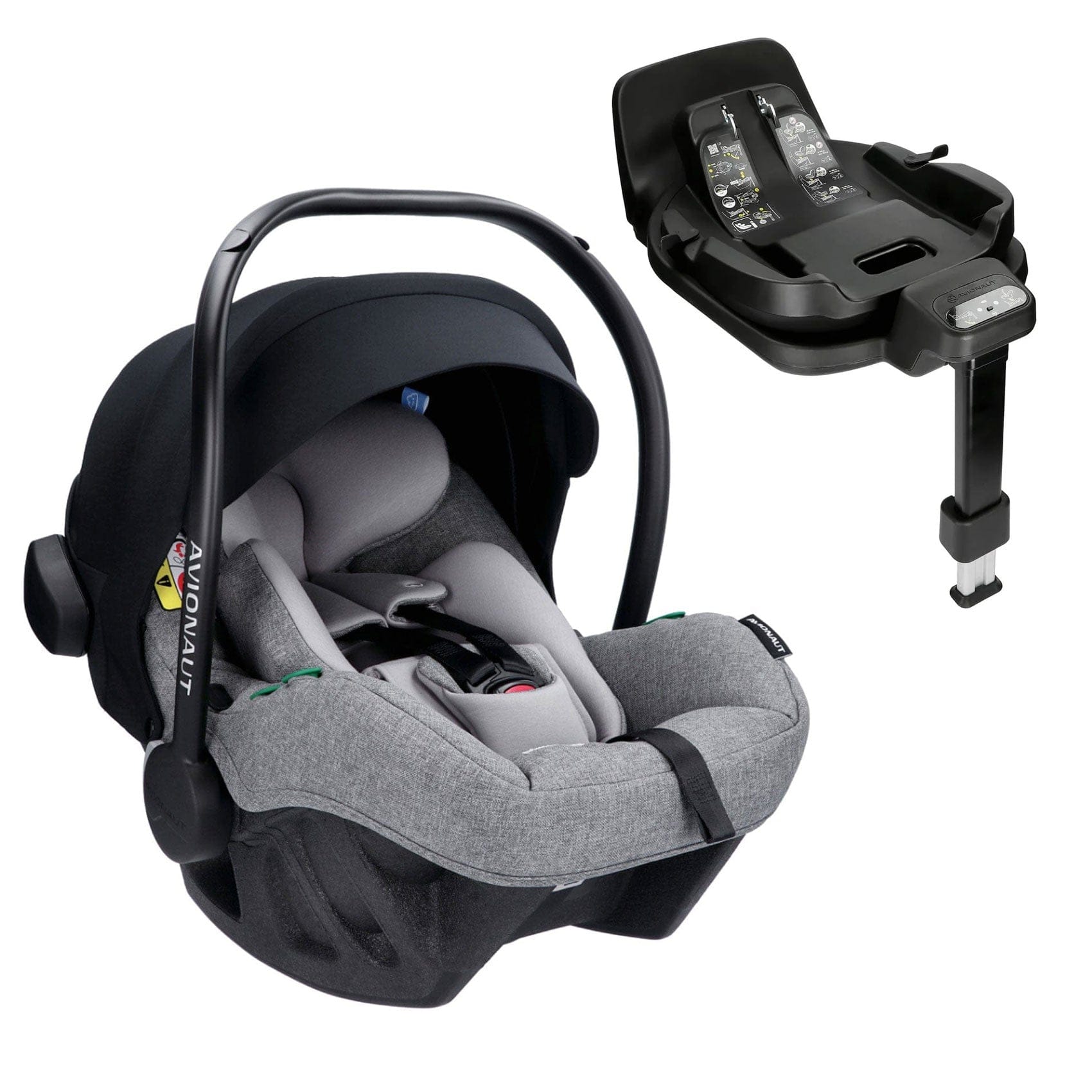 Avionaut Baby Car Seats Avionaut Pixel Pro 2.0 C Car Seat & IQ Orbit Base - Grey 17183-GRY