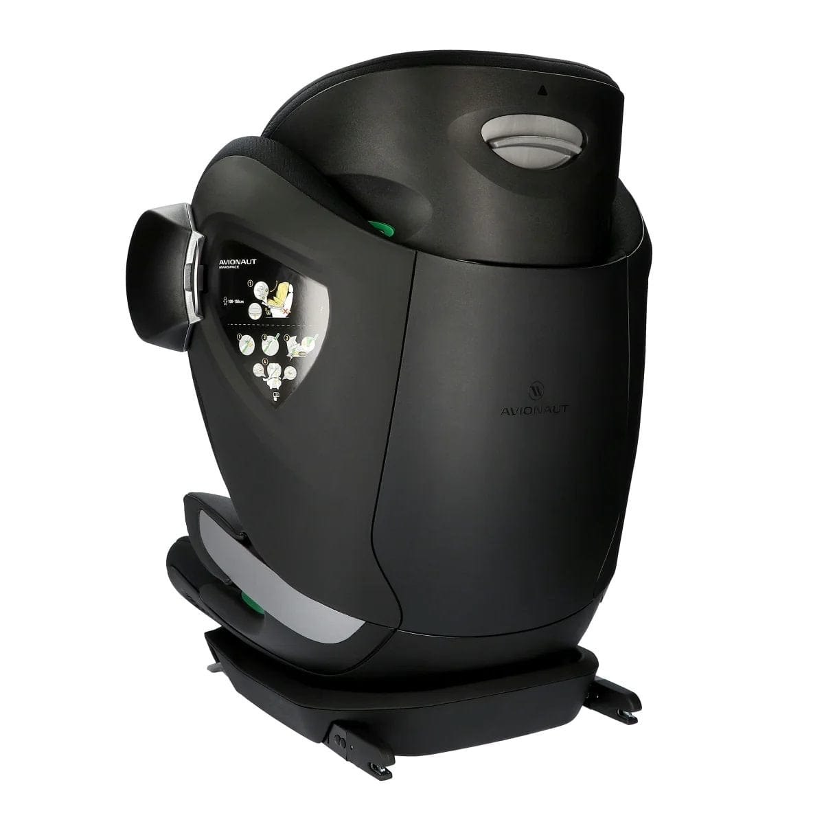 Avionaut highback booster seats Avionaut Maxspace Airflow Highback Booster Seat - Black 04982-MAX-03-AIRFLOW