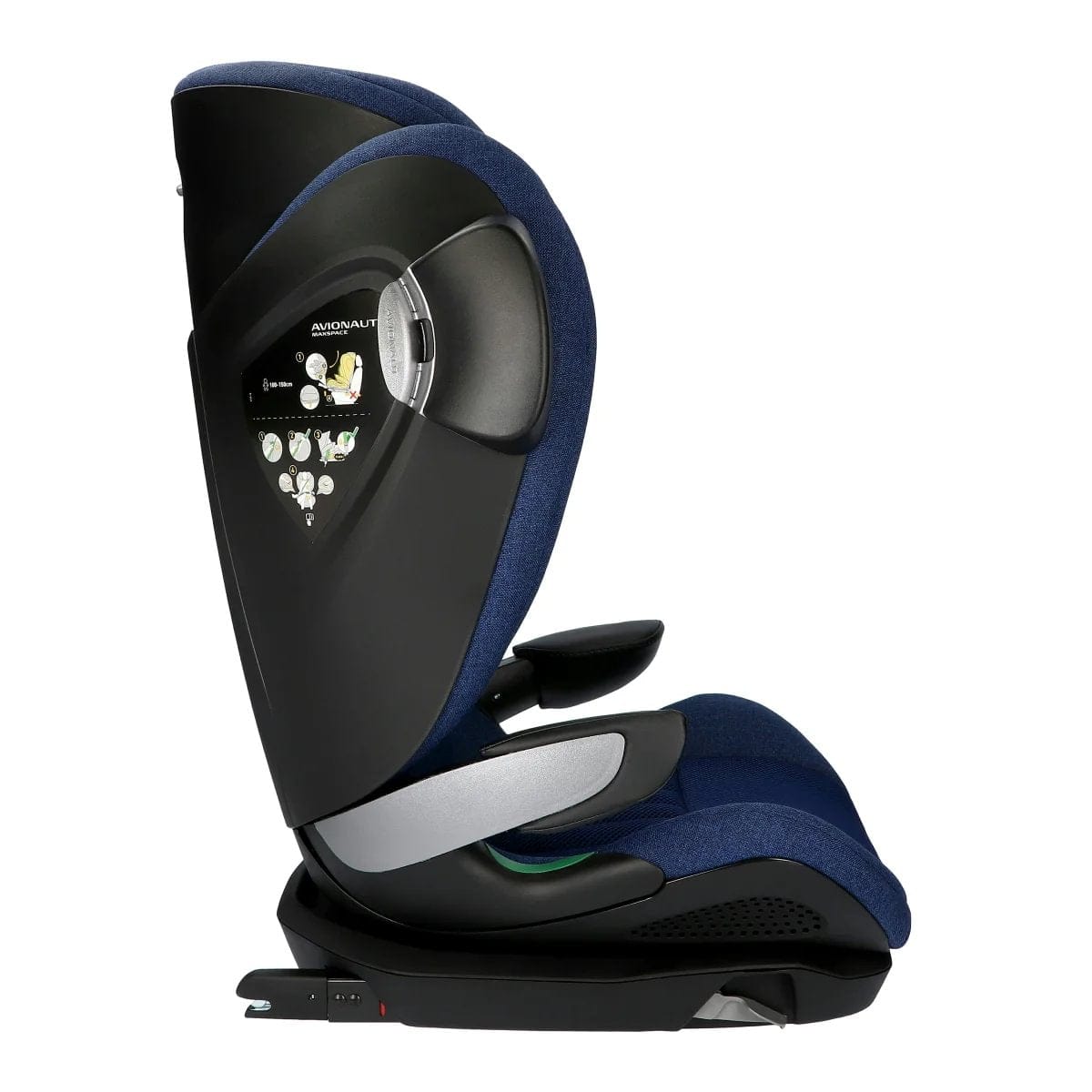 Avionaut highback booster seats Avionaut Maxspace Airflow Highback Booster Seat - Navy 04983-MAX-04-AIRFLOW