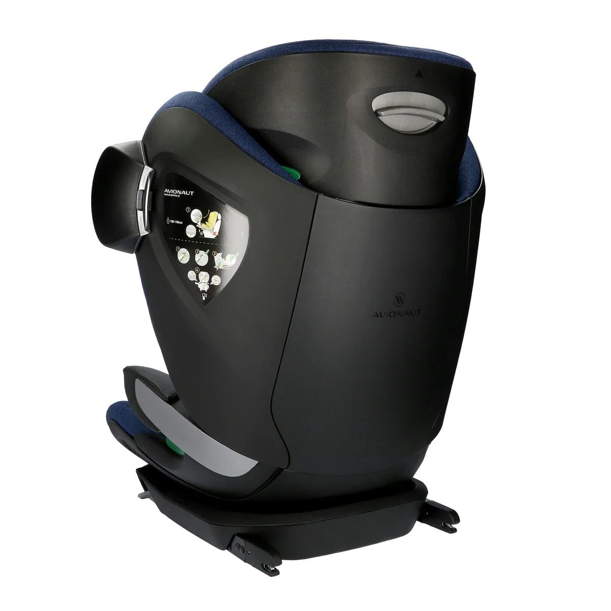Avionaut highback booster seats Avionaut Maxspace Airflow Highback Booster Seat - Navy 04983-MAX-04-AIRFLOW