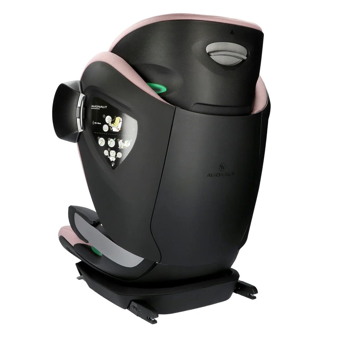 Avionaut highback booster seats Avionaut Maxspace Airflow Highback Booster Seat - Pink 04984-MAX-05-AIRFLOW