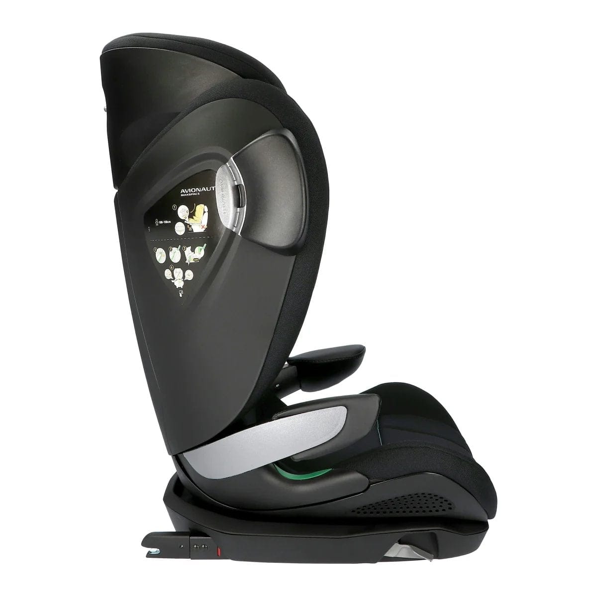 Avionaut highback booster seats Avionaut Maxspace Smart Highback Booster Seat - Black 04987-MAX-02-SMART