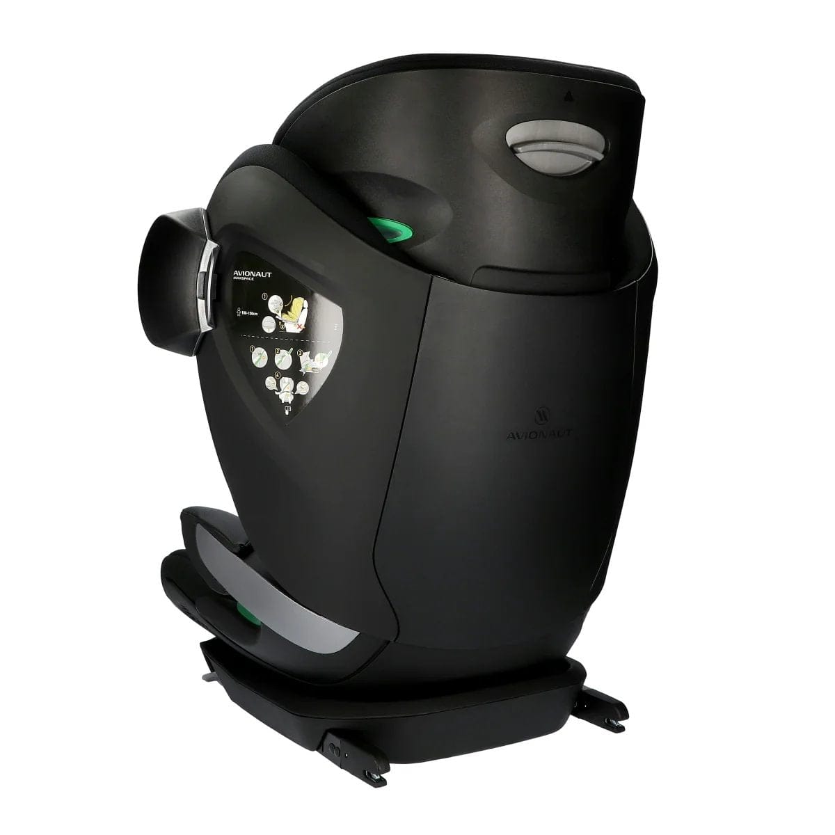 Avionaut highback booster seats Avionaut Maxspace Smart Highback Booster Seat - Black 04987-MAX-02-SMART