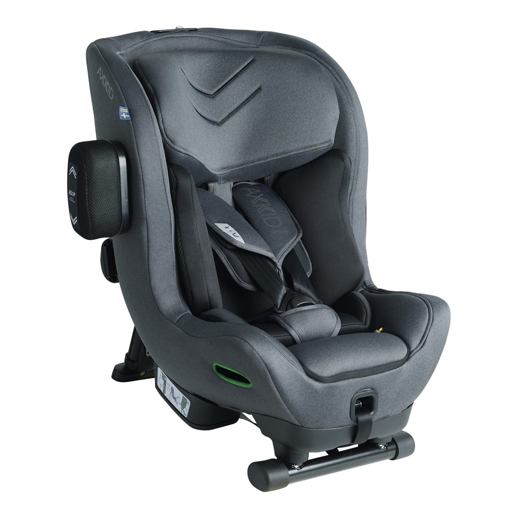 Axkid Extended Rear Facing Car Seats Axkid Minikid 4 - Granite Melange with Free Accessory
