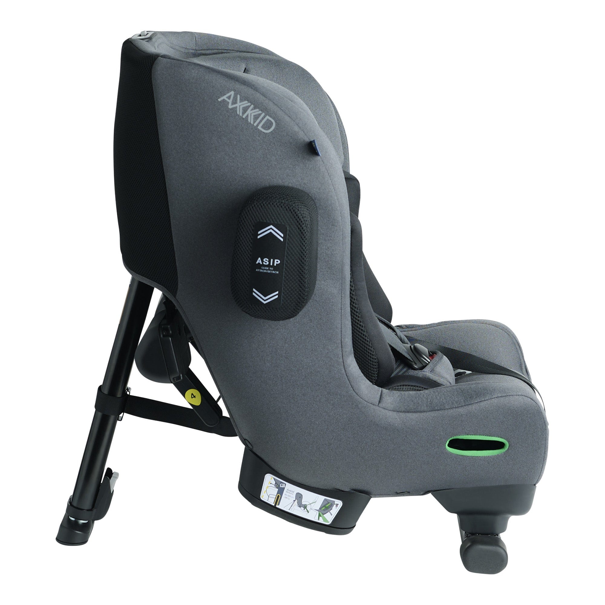 Axkid Extended Rear Facing Car Seats Axkid Minikid 4 - Granite Melange with Free Accessory