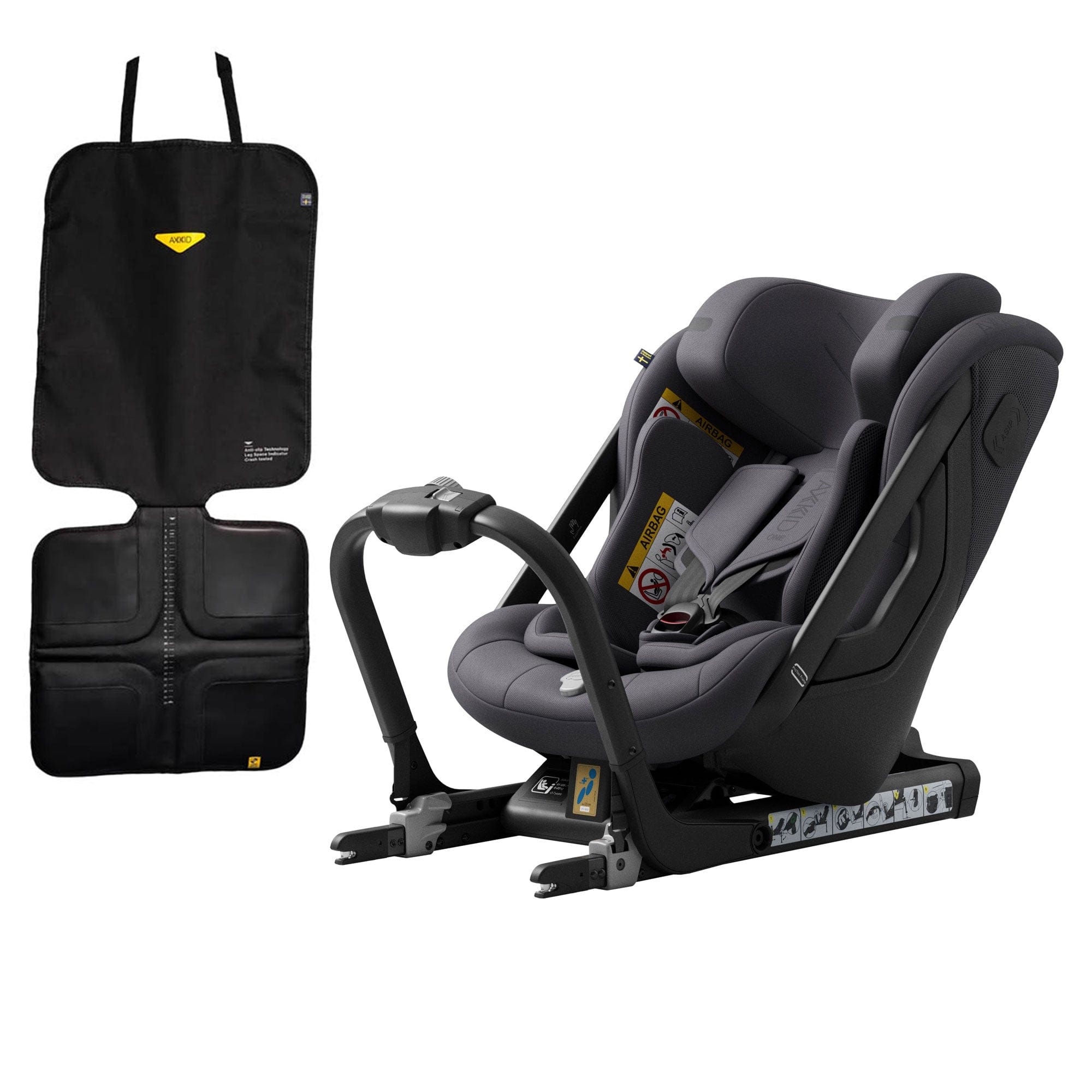 Axkid extended rear facing car seats Axkid One 3 in Arctic Mist Grey 25110240-FSP