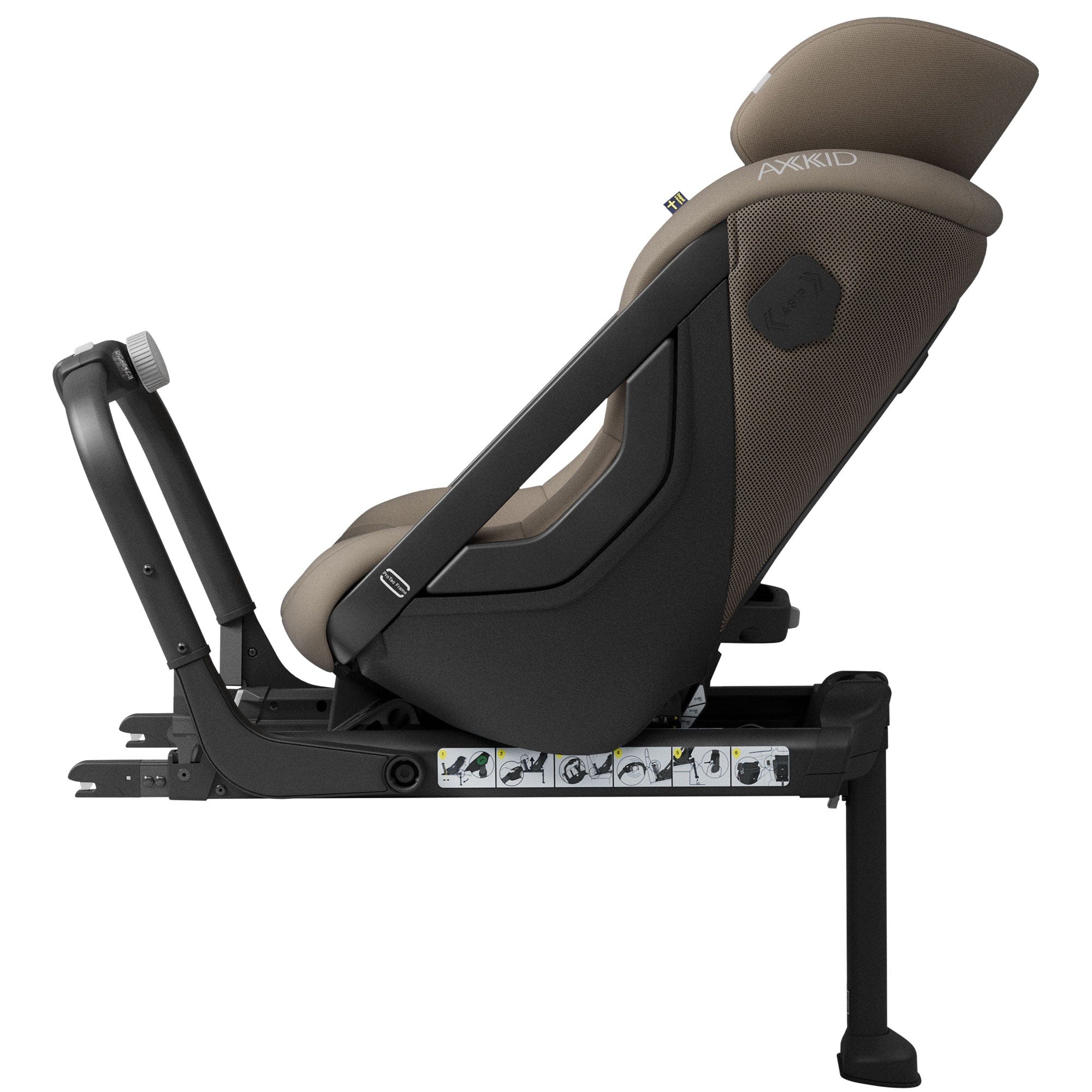 Axkid extended rear facing car seats Axkid One 3 - Driftwood Beige 25110247-FSP