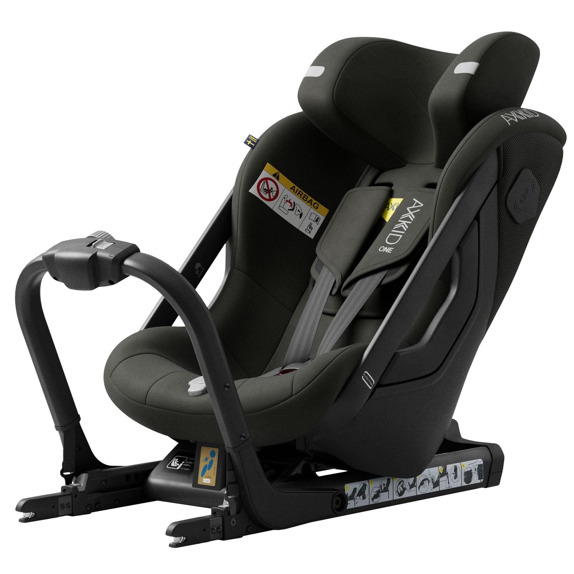 Axkid extended rear facing car seats Axkid One 3 - Forest Moss Green 25110248-FSP