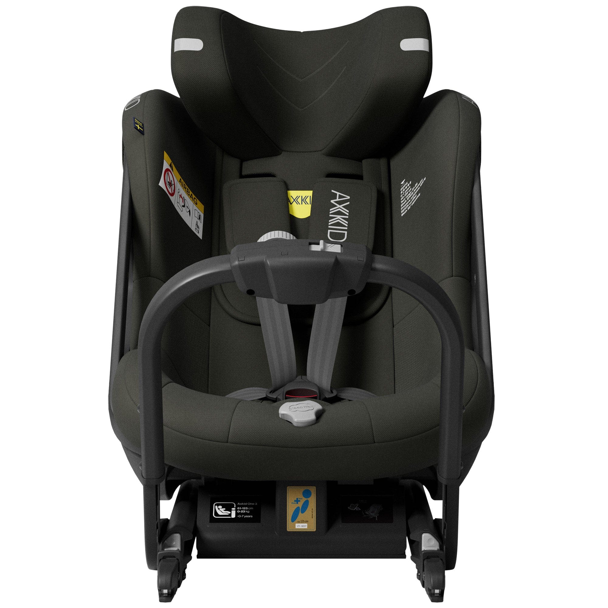 Axkid extended rear facing car seats Axkid One 3 - Forest Moss Green 25110248-FSP
