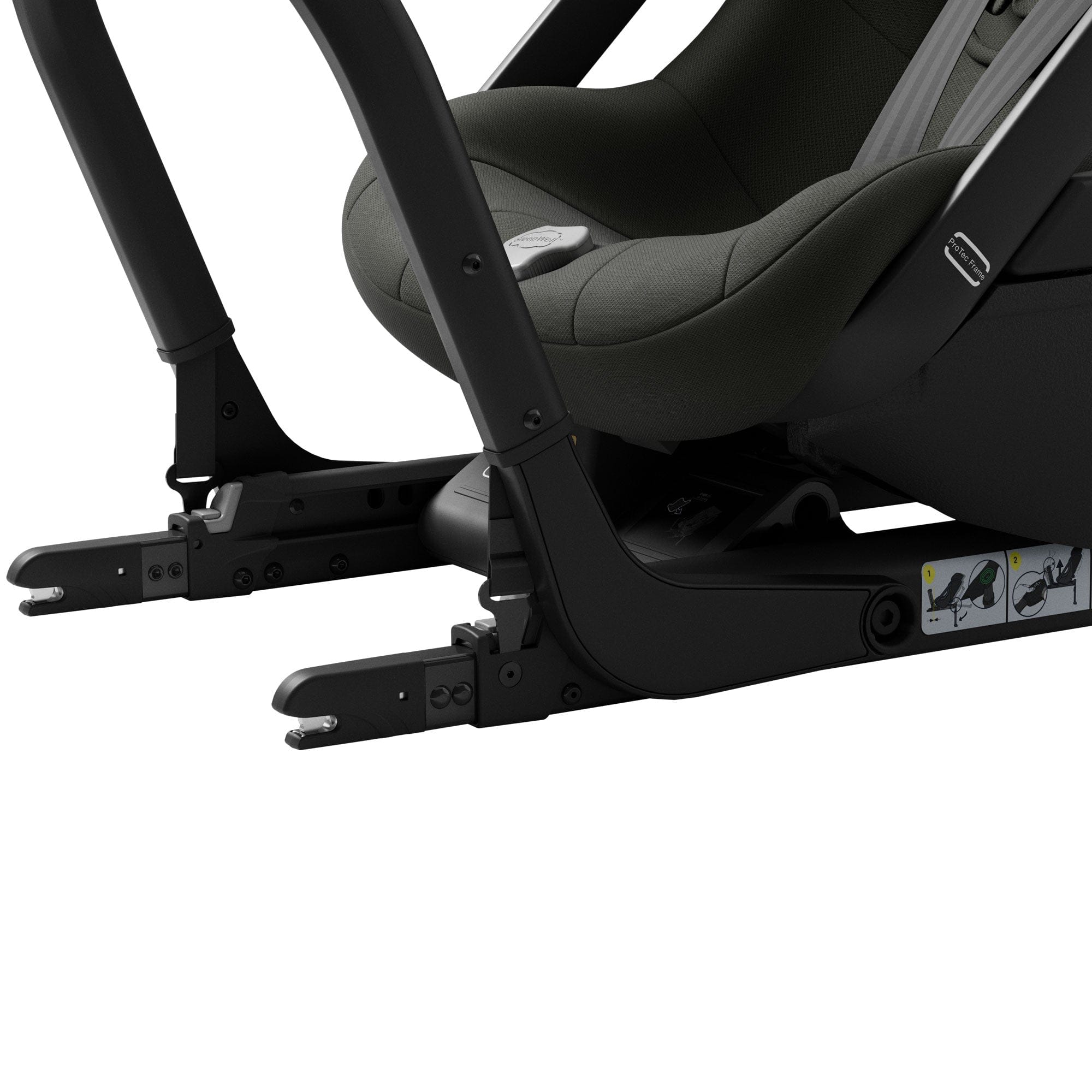 Axkid extended rear facing car seats Axkid One 3 - Forest Moss Green 25110248-FSP