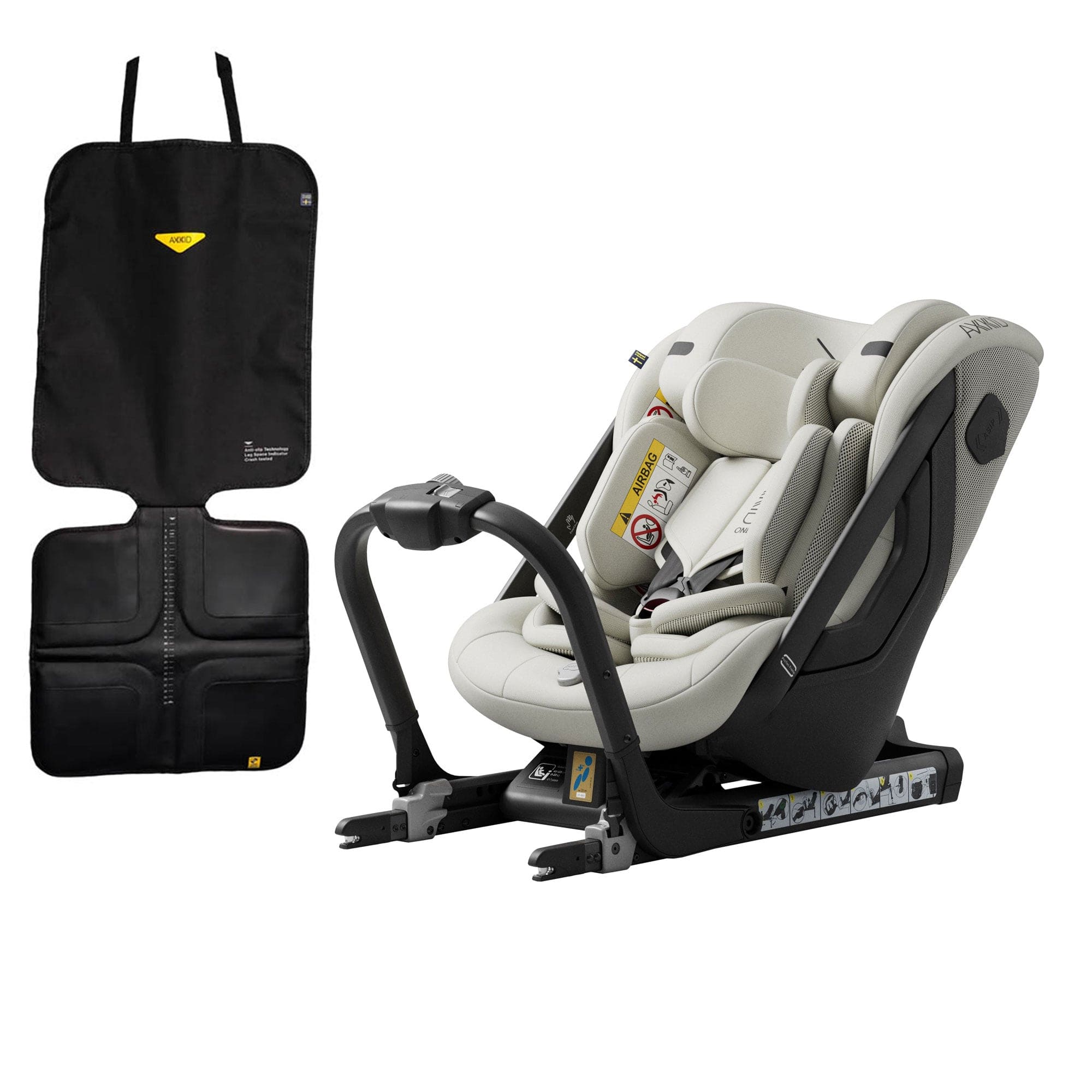 Axkid extended rear facing car seats Axkid One 3+ in Beach Grass Beige 25120243-FSP