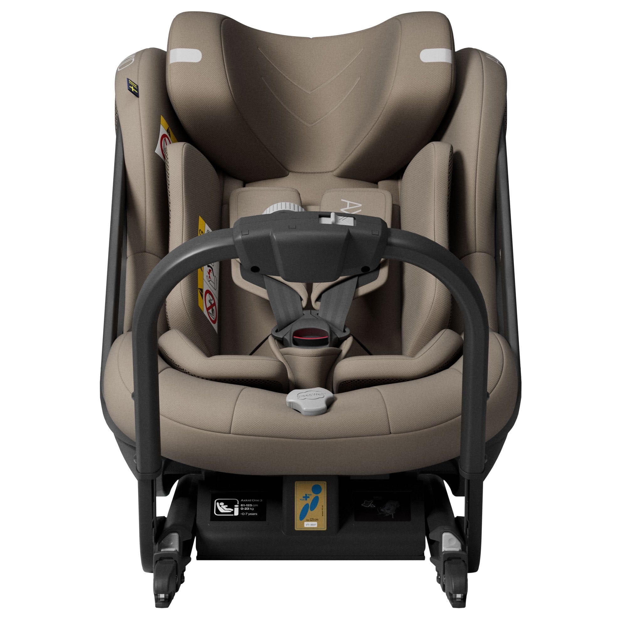 Axkid extended rear facing car seats Axkid One 3+ in Driftwood Beige 25120247-FSP