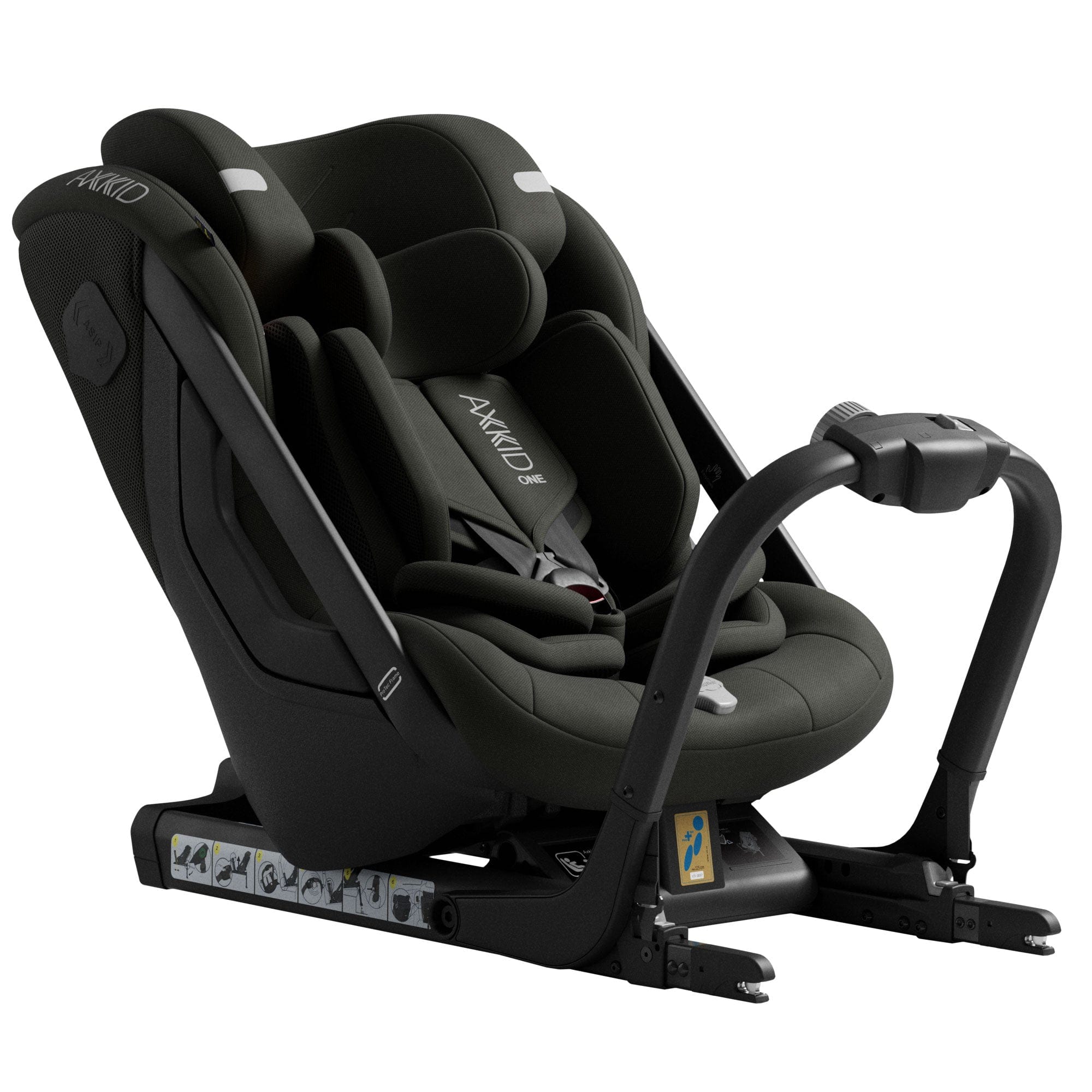 Axkid extended rear facing car seats Axkid One 3+ in Forest Moss Green 25120248-FSP