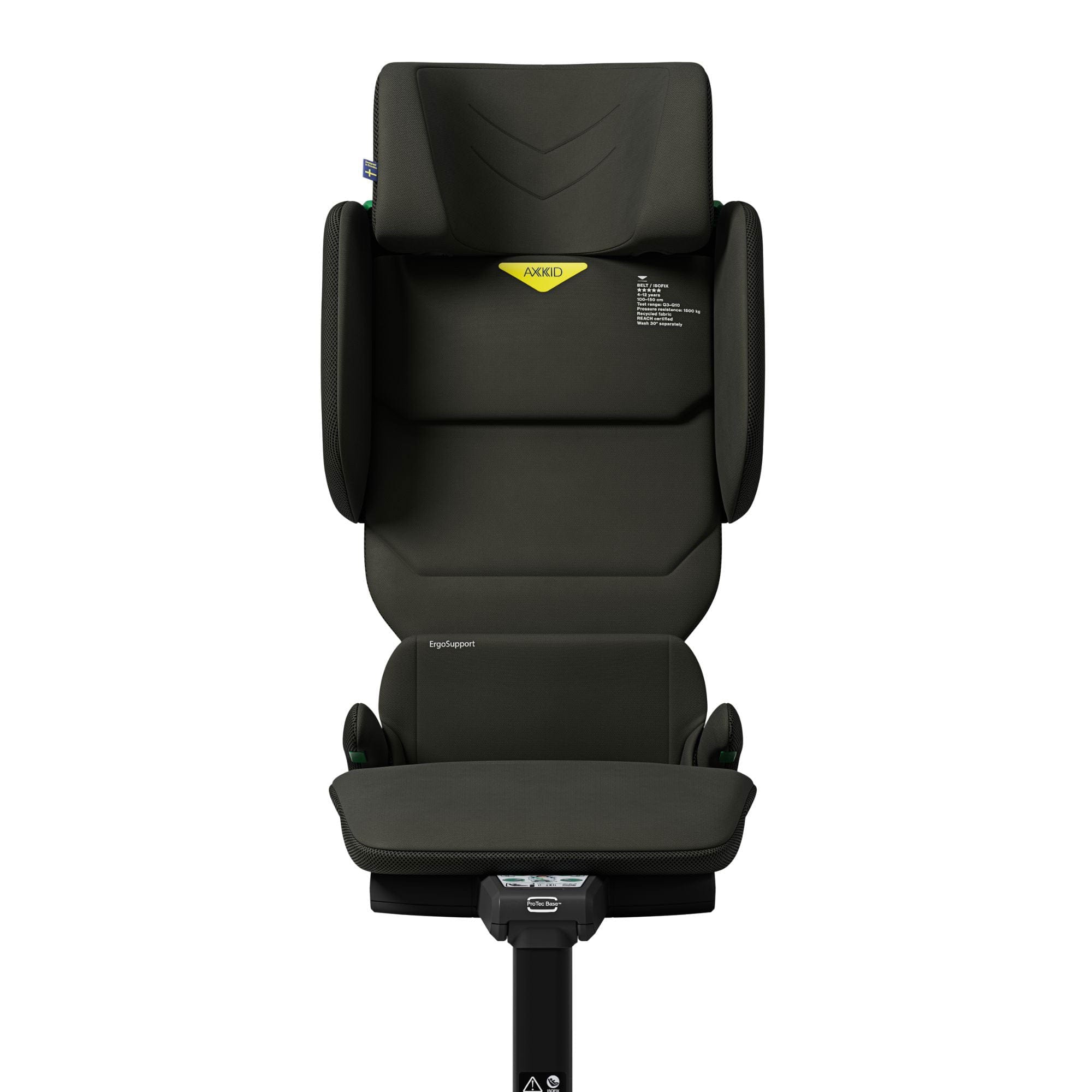 Axkid highback booster seats Axkid Up Highback Booster Seat & Accessories - Forest Moss Green 27050148-1