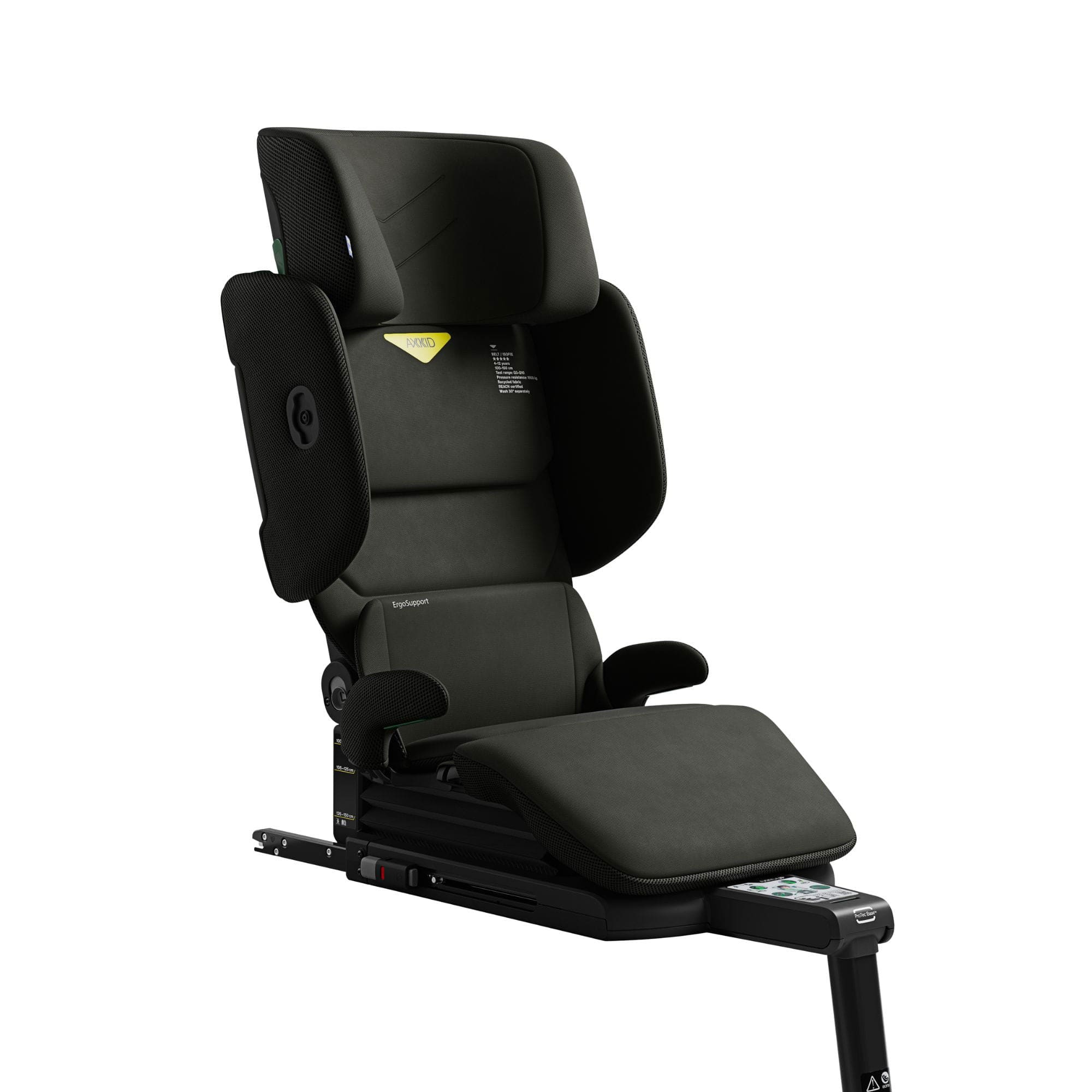 Axkid highback booster seats Axkid Up Highback Booster Seat & Accessories - Forest Moss Green 27050148-1