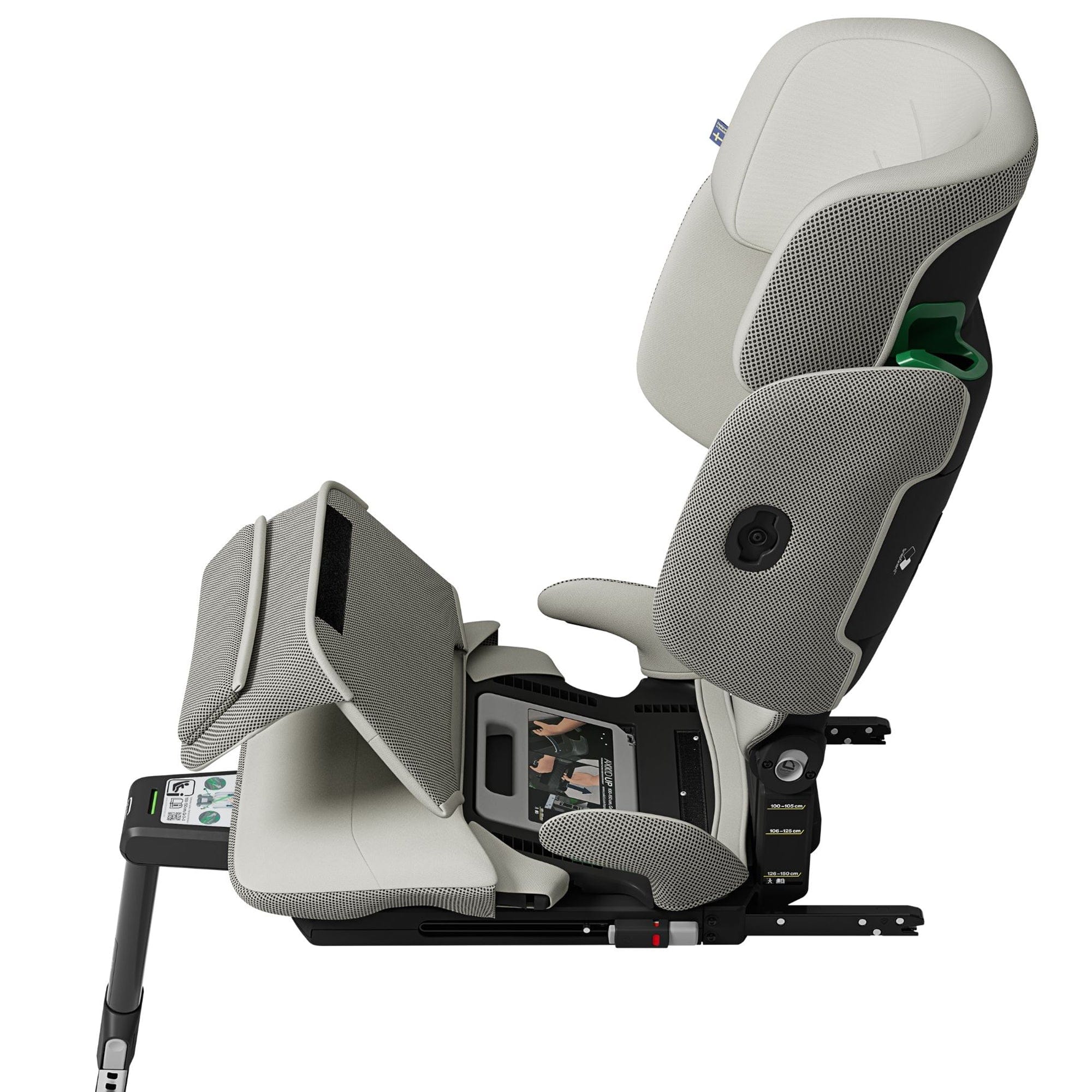 Axkid highback booster seats Axkid Up Highback Booster Seat - Beachgrass Beige 27050143