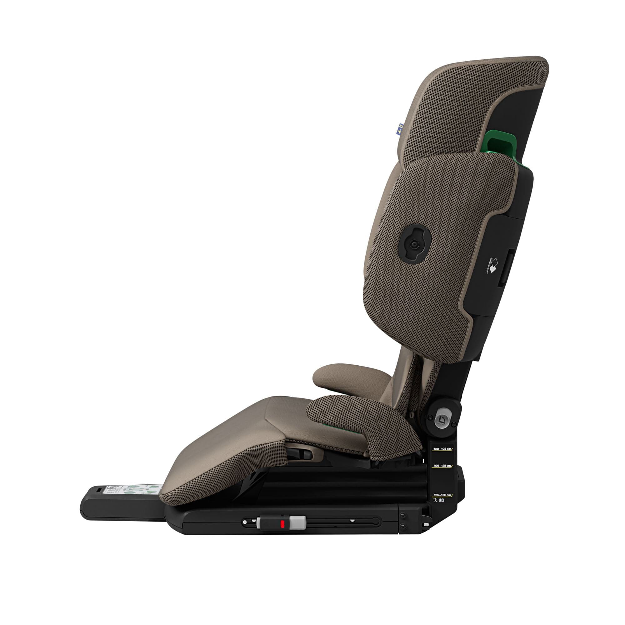 Axkid highback booster seats Axkid Up Highback Booster Seat - Driftwood Beige