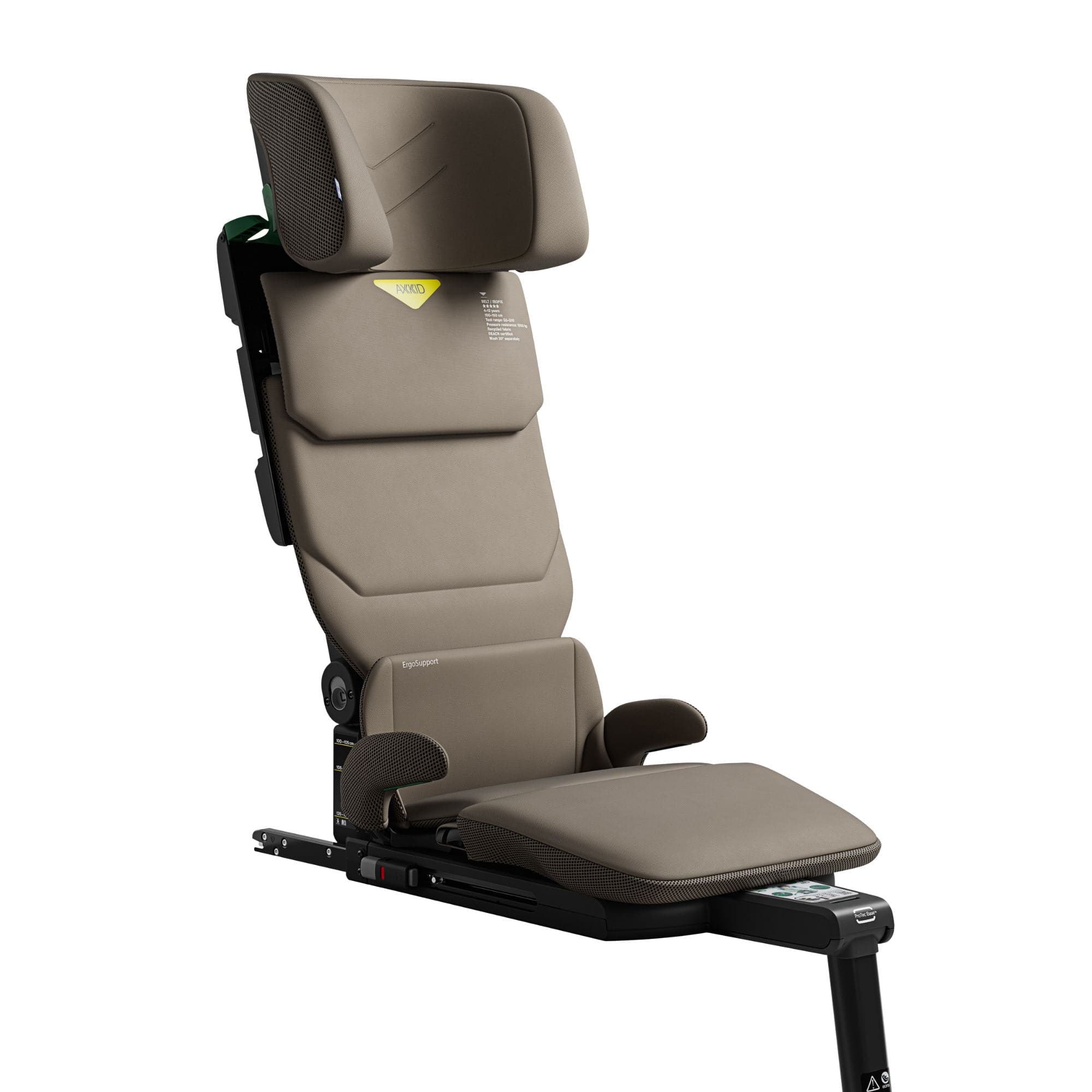 Axkid highback booster seats Axkid Up Highback Booster Seat - Driftwood Beige