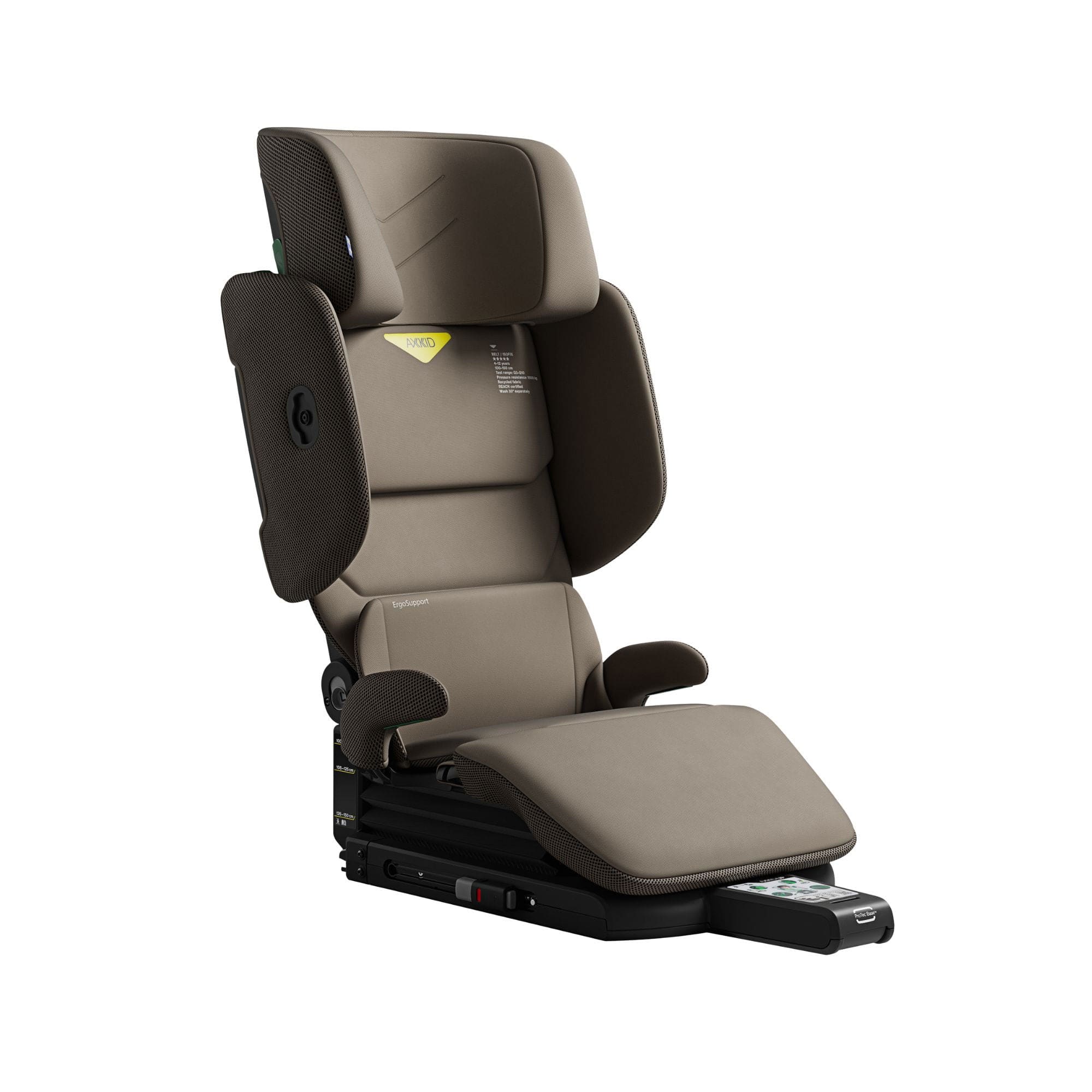 Axkid highback booster seats Axkid Up Highback Booster Seat - Driftwood Beige