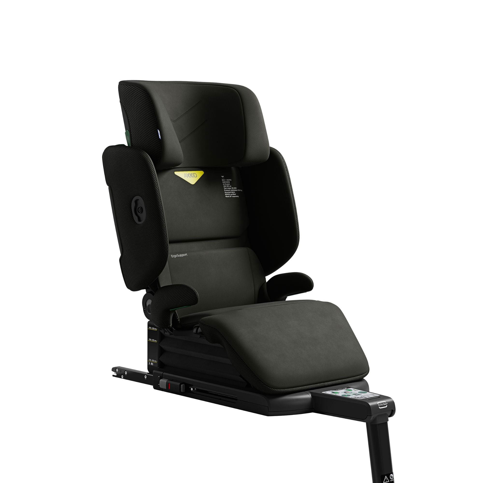 Axkid highback booster seats Axkid Up Highback Booster Seat - Forest Moss Green