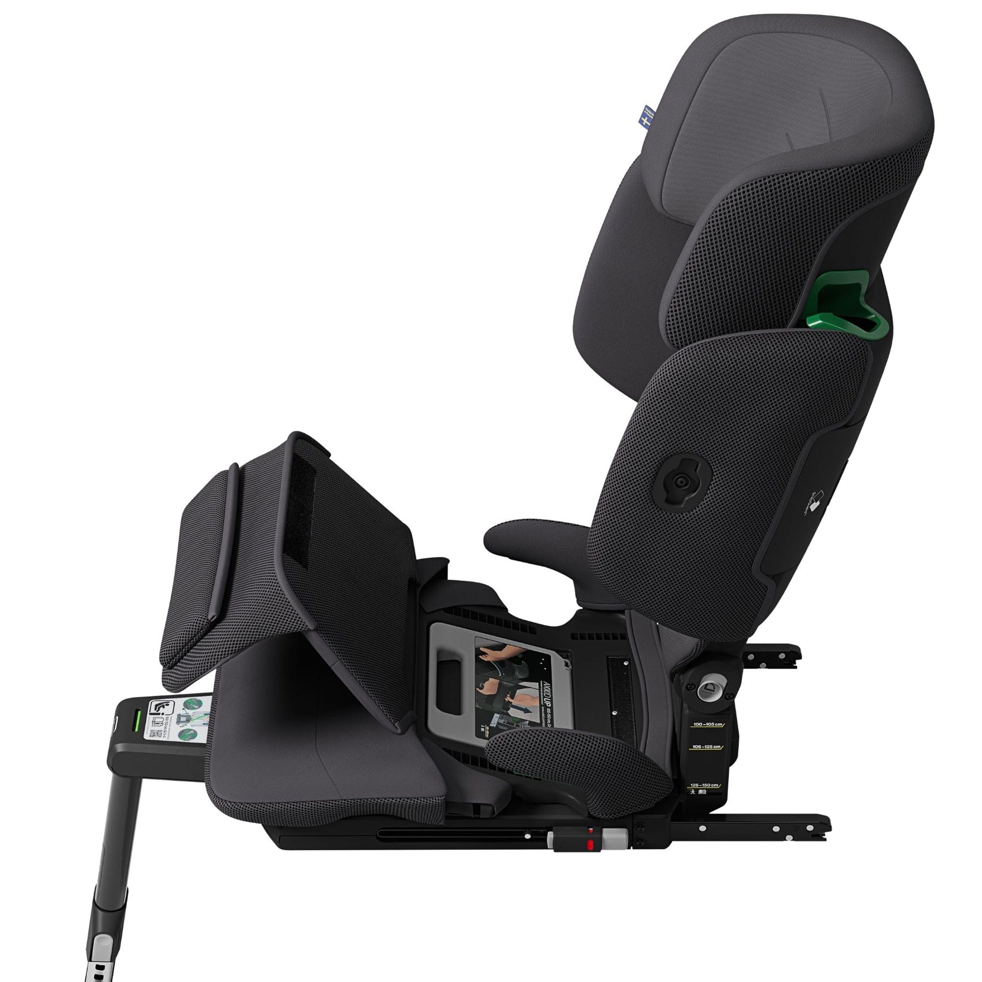 Axkid highback booster seats Axkid Up Highback Booster Seat - Mist Grey 27050140