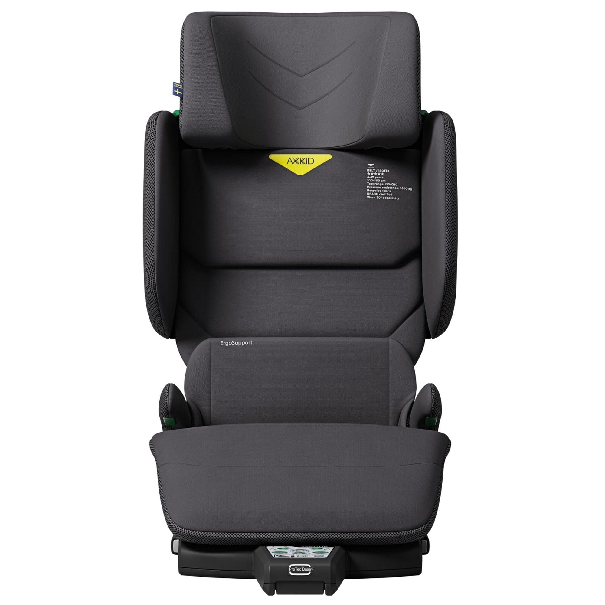 Axkid highback booster seats Axkid Up Highback Booster Seat - Mist Grey 27050140