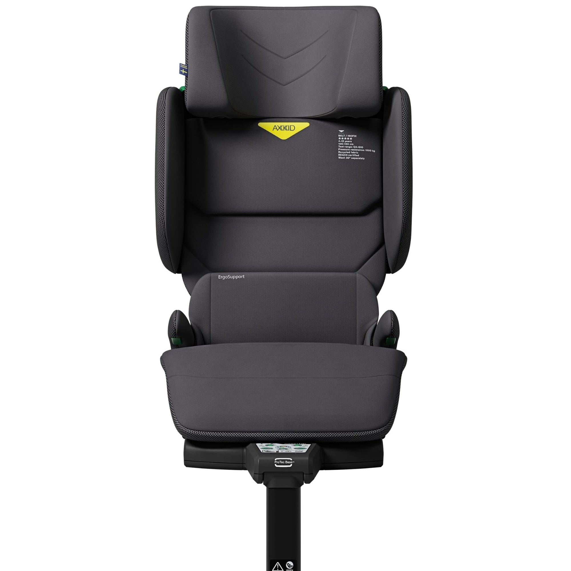Axkid highback booster seats Axkid Up Highback Booster Seat - Mist Grey 27050140