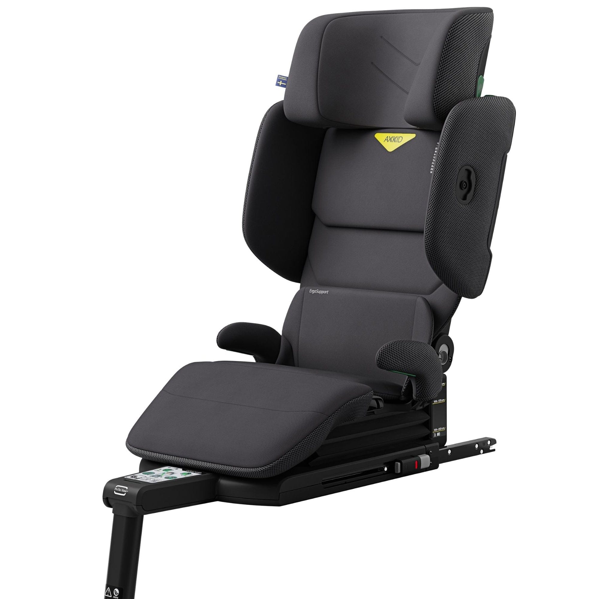 Axkid highback booster seats Axkid Up Highback Booster Seat - Mist Grey 27050140