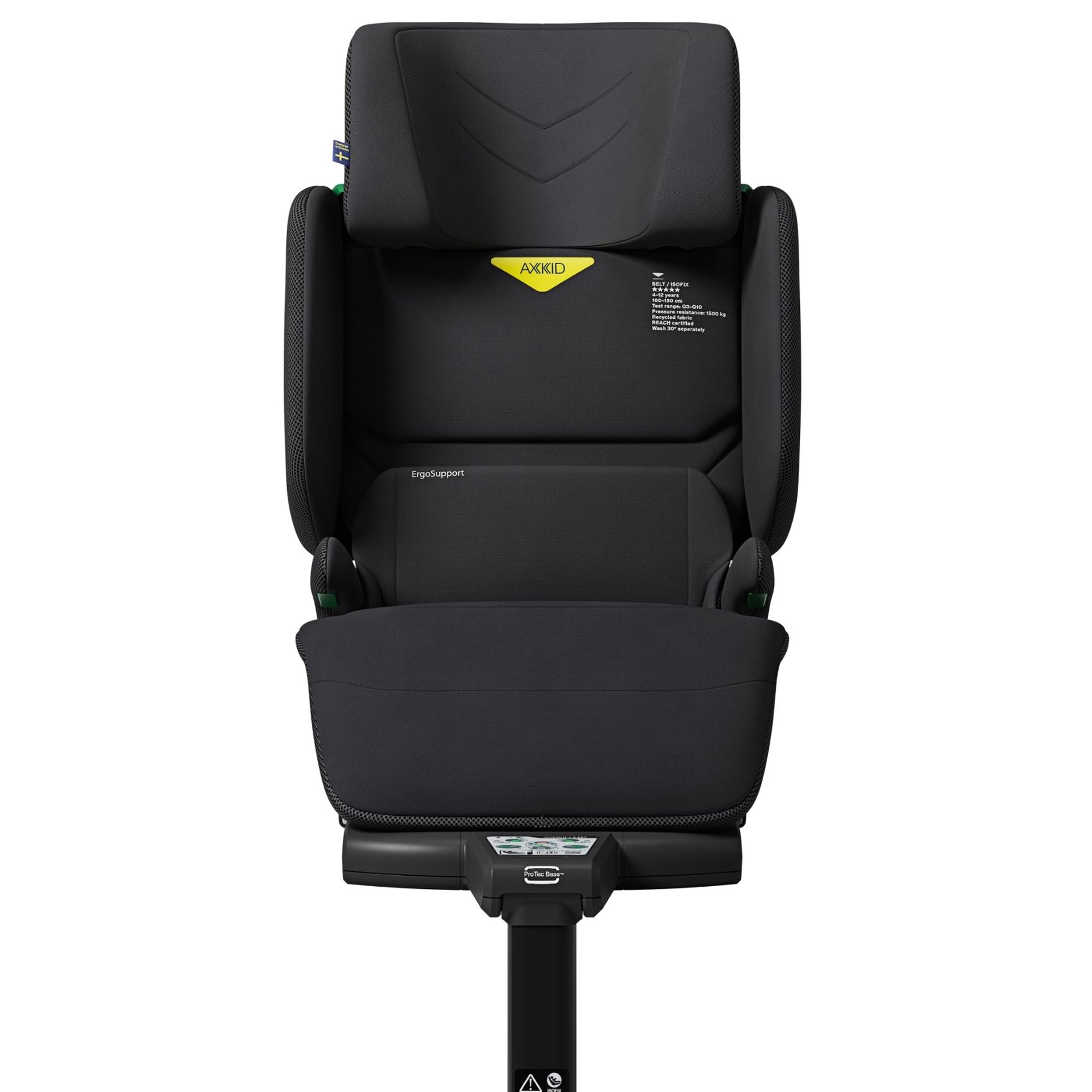 Axkid highback booster seats Axkid Up Highback Booster Seat - Storm Black 27050139