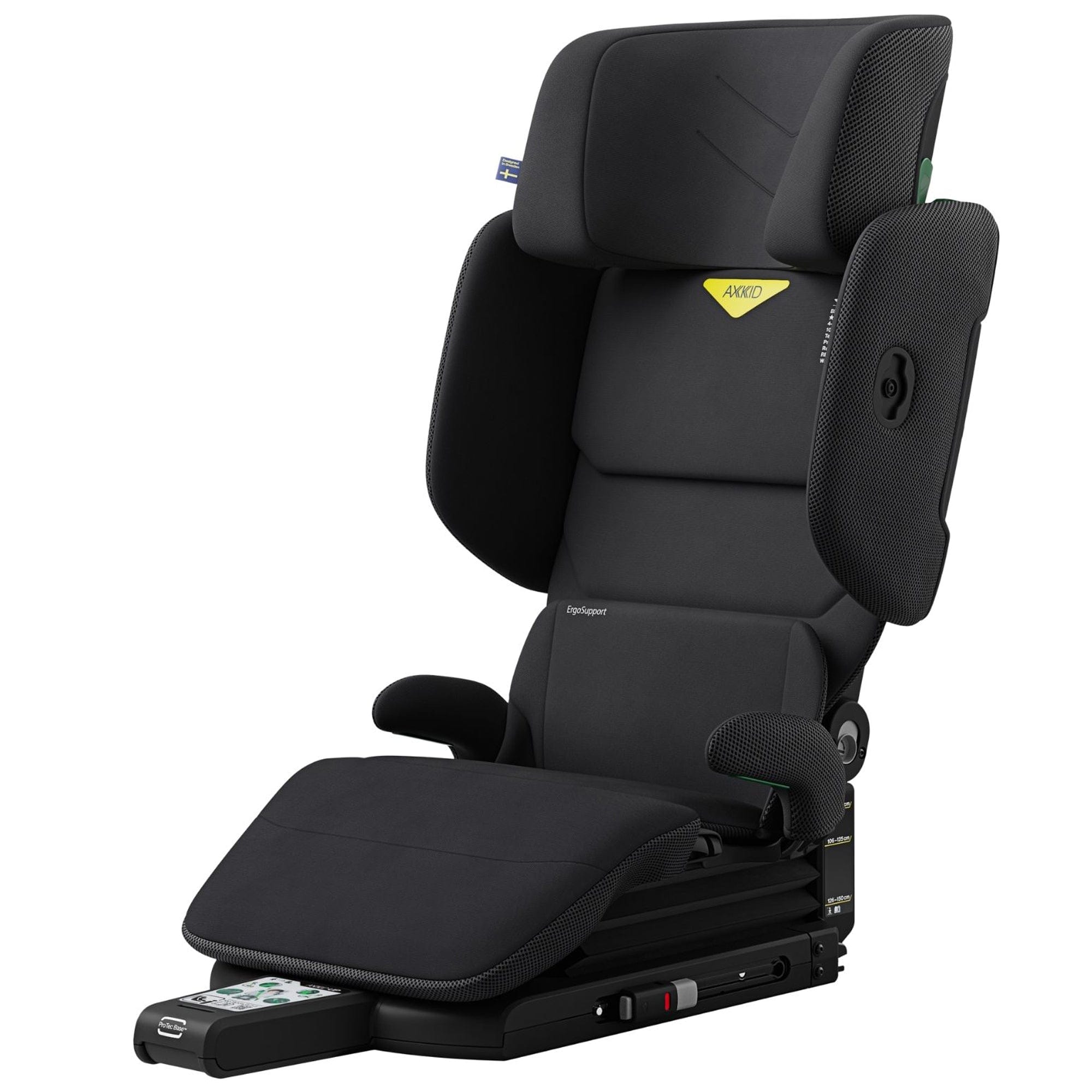 Axkid highback booster seats Axkid Up Highback Booster Seat - Storm Black 27050139