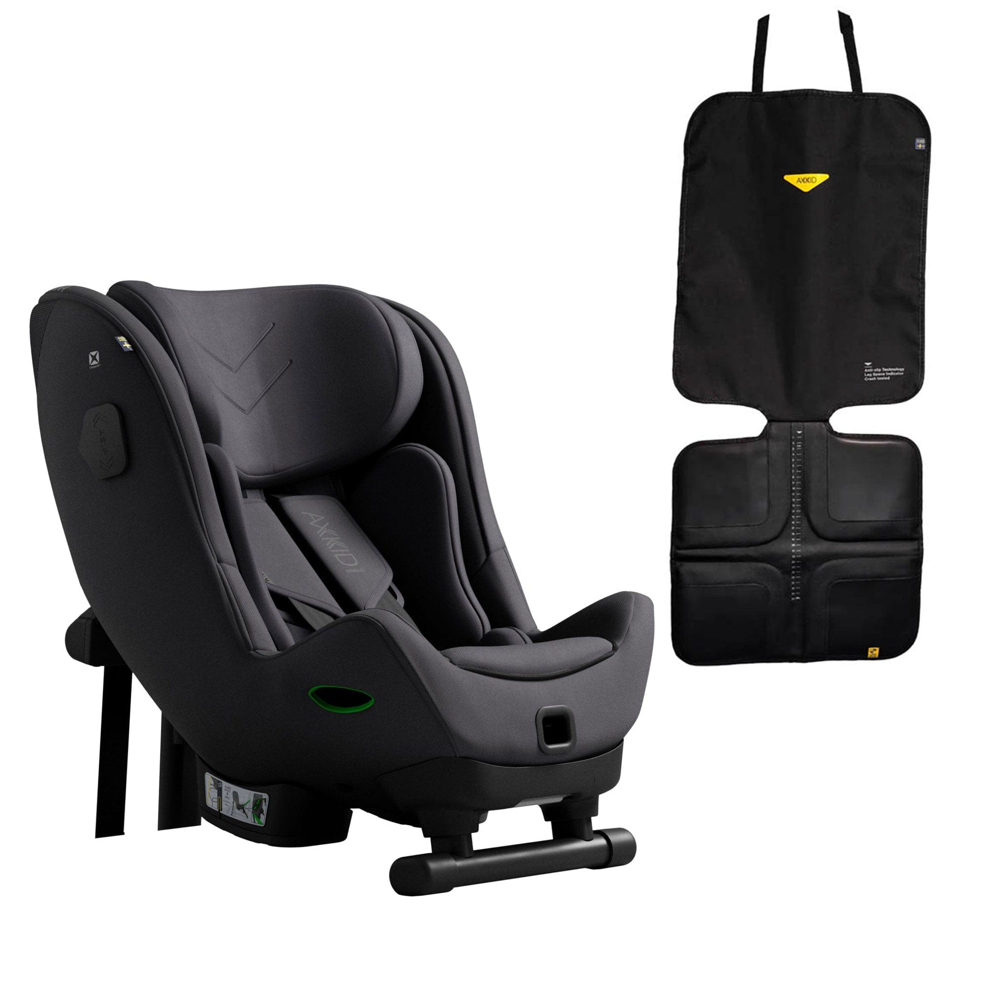 Axkid rear facing car seats Axkid Minikid 4 Max R129 Car Seat - Arctic Mist Grey 22150340-FSP