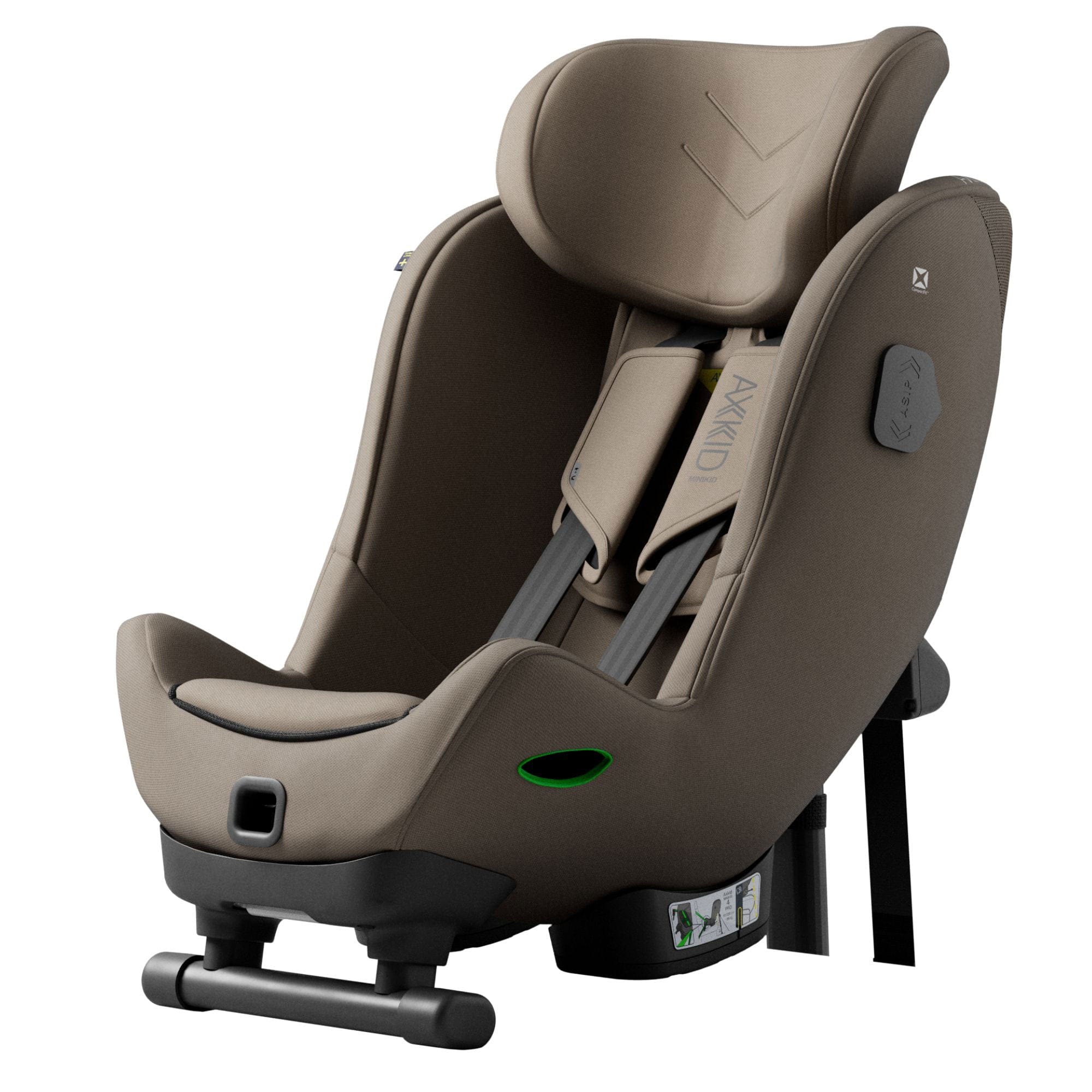 Axkid rear facing car seats Axkid Minikid 4 Max R129 Car Seat - Driftwood Beige 22150347-FSP