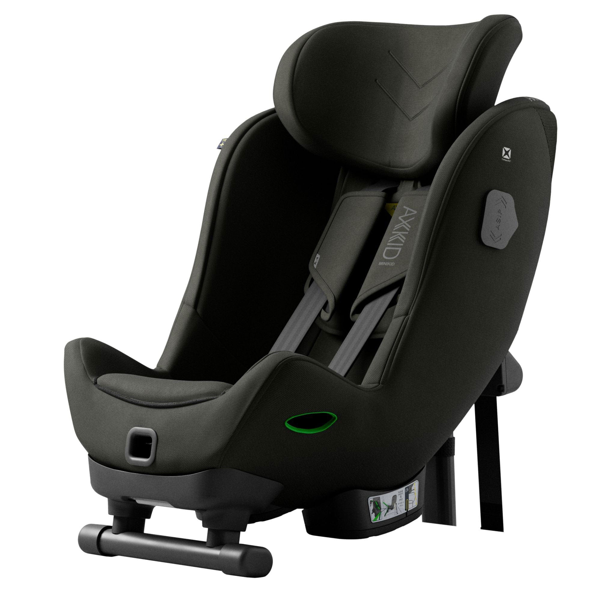 Axkid rear facing car seats Axkid Minikid 4 Max R129 Car Seat - Forest Moss Green 22150348-FSP