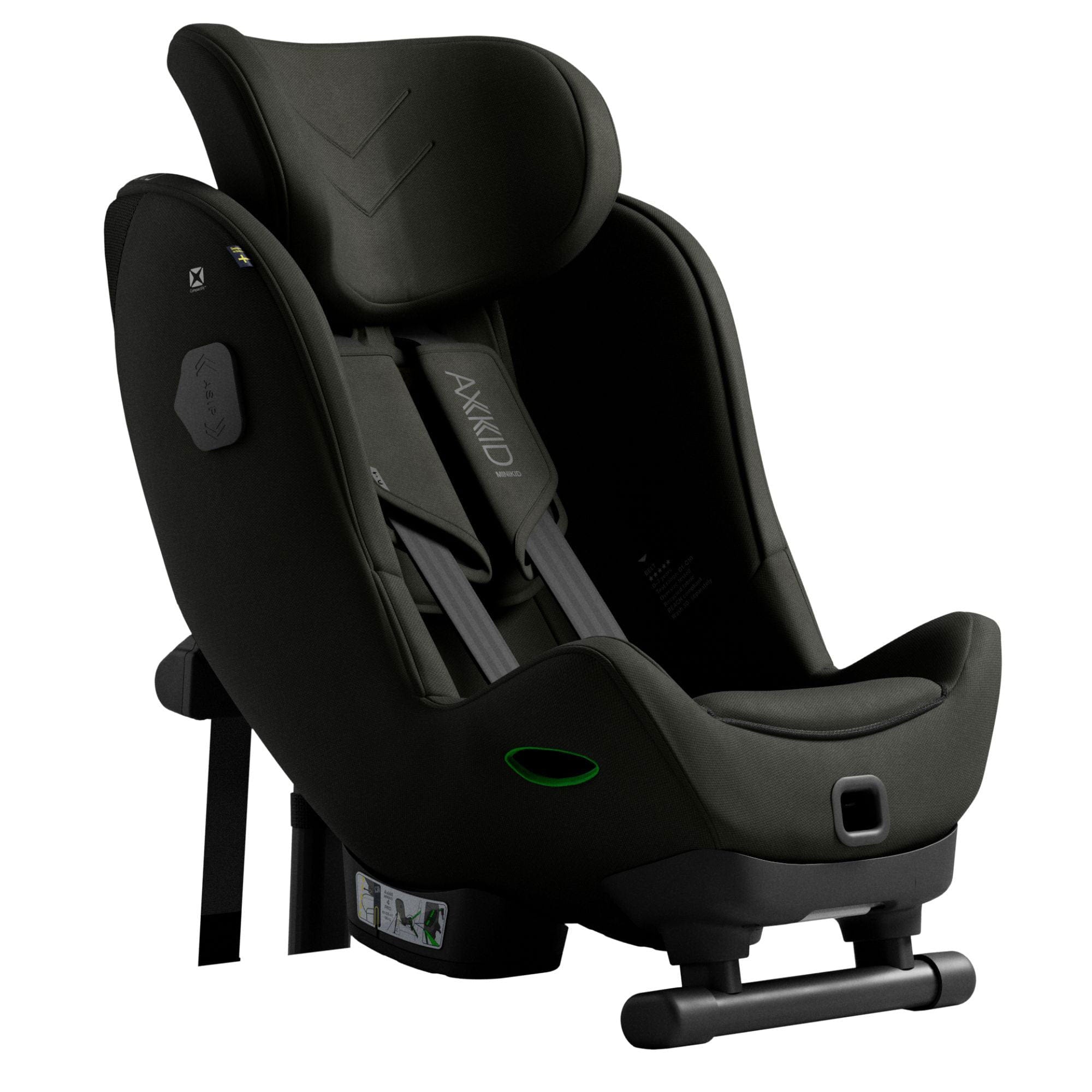 Axkid rear facing car seats Axkid Minikid 4 Max R129 Car Seat - Forest Moss Green 22150348-FSP